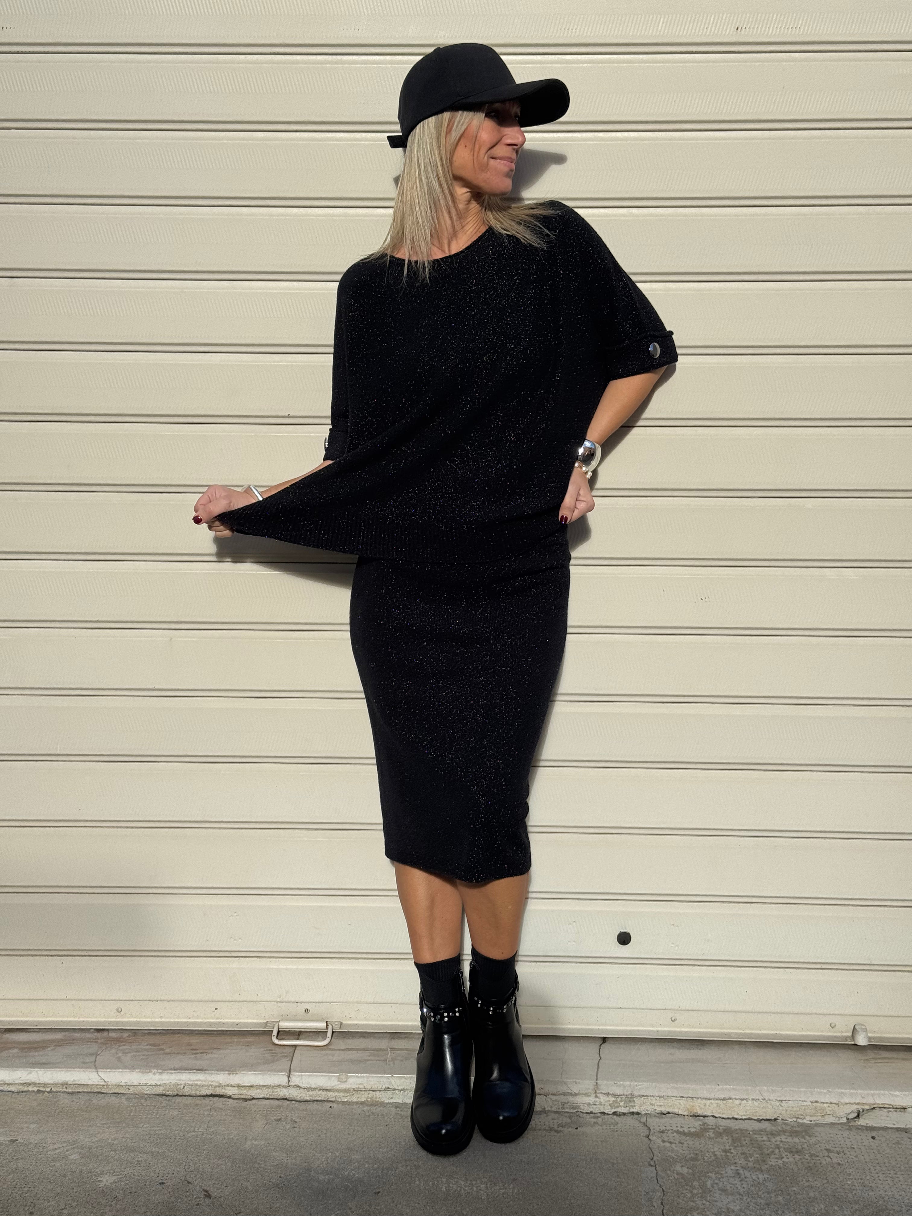 Longuette lurex kontatto