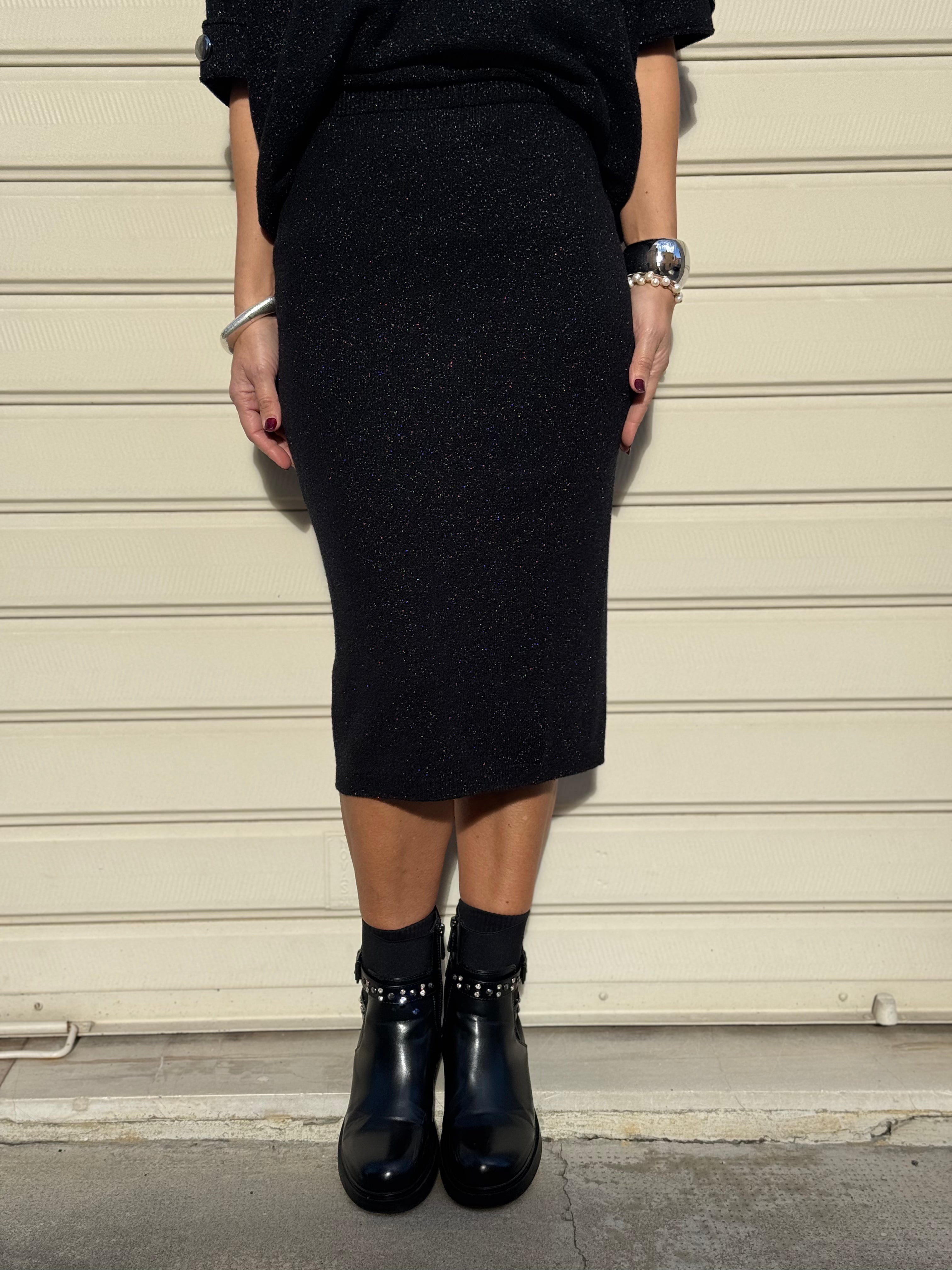 Longuette lurex kontatto