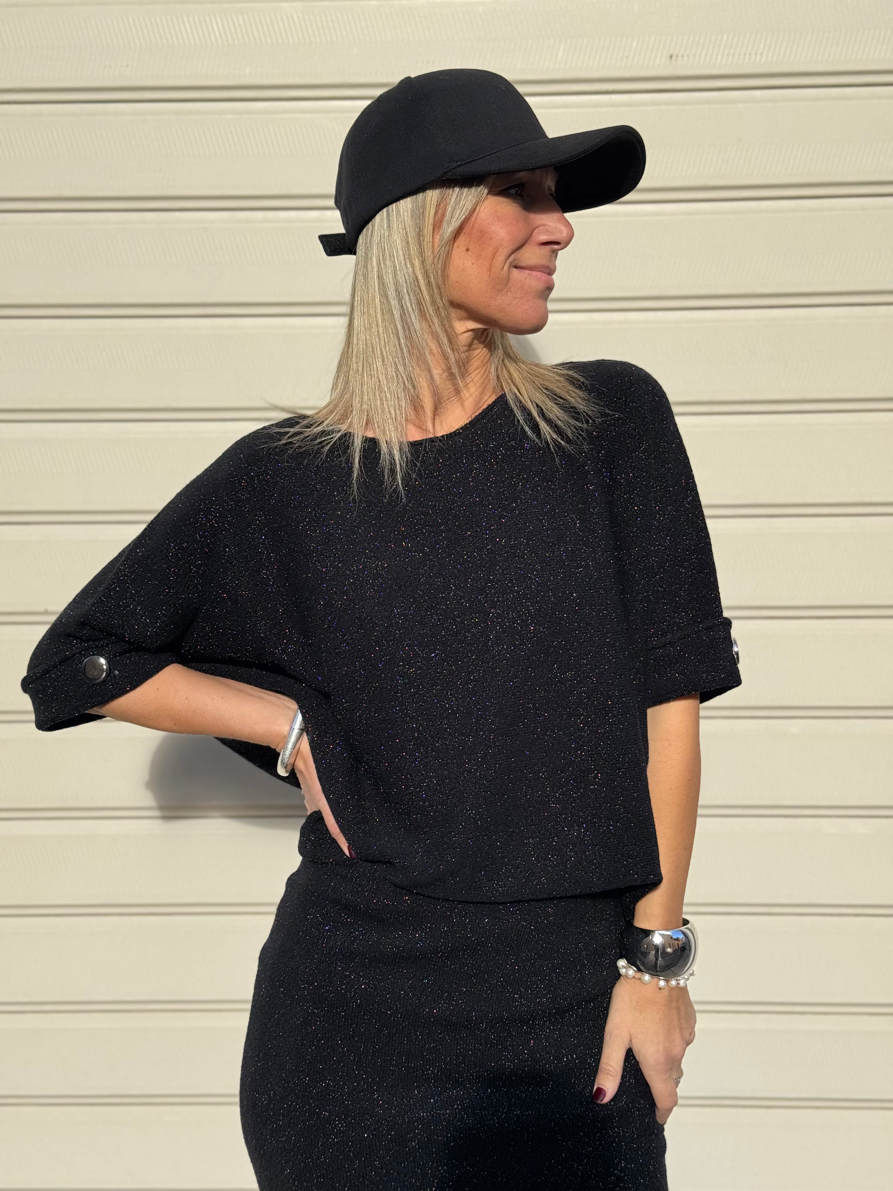 Barca over lurex kontatto