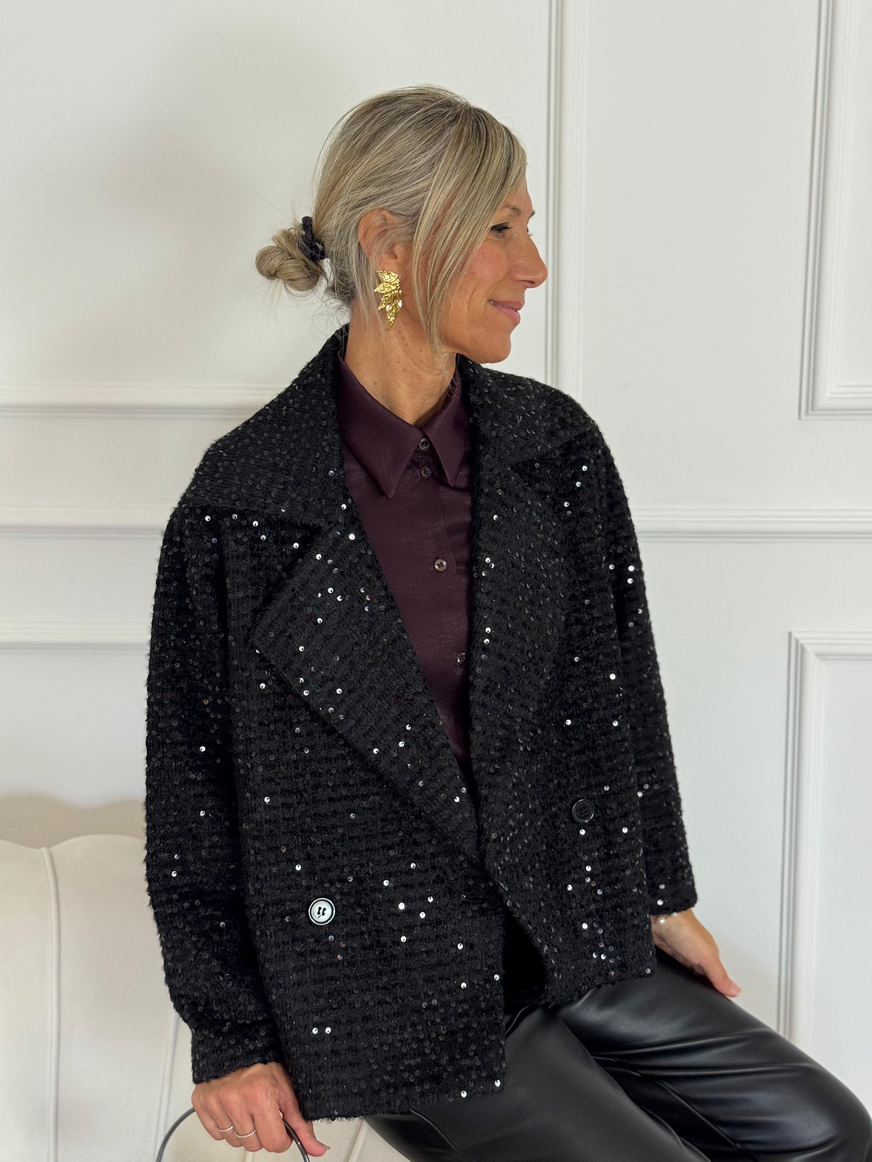 Blouson paillettes mimì