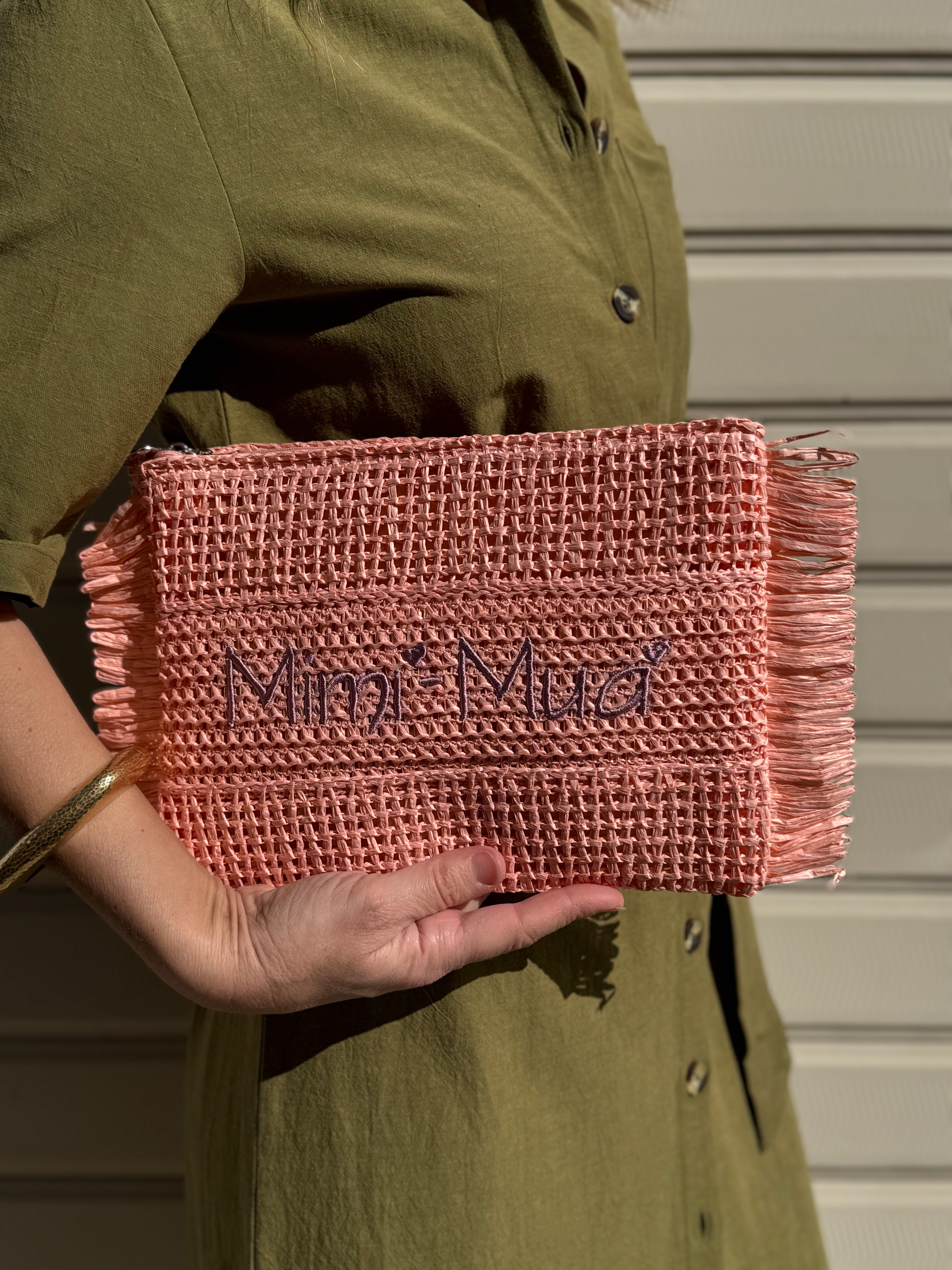 Pochette rafia mimì