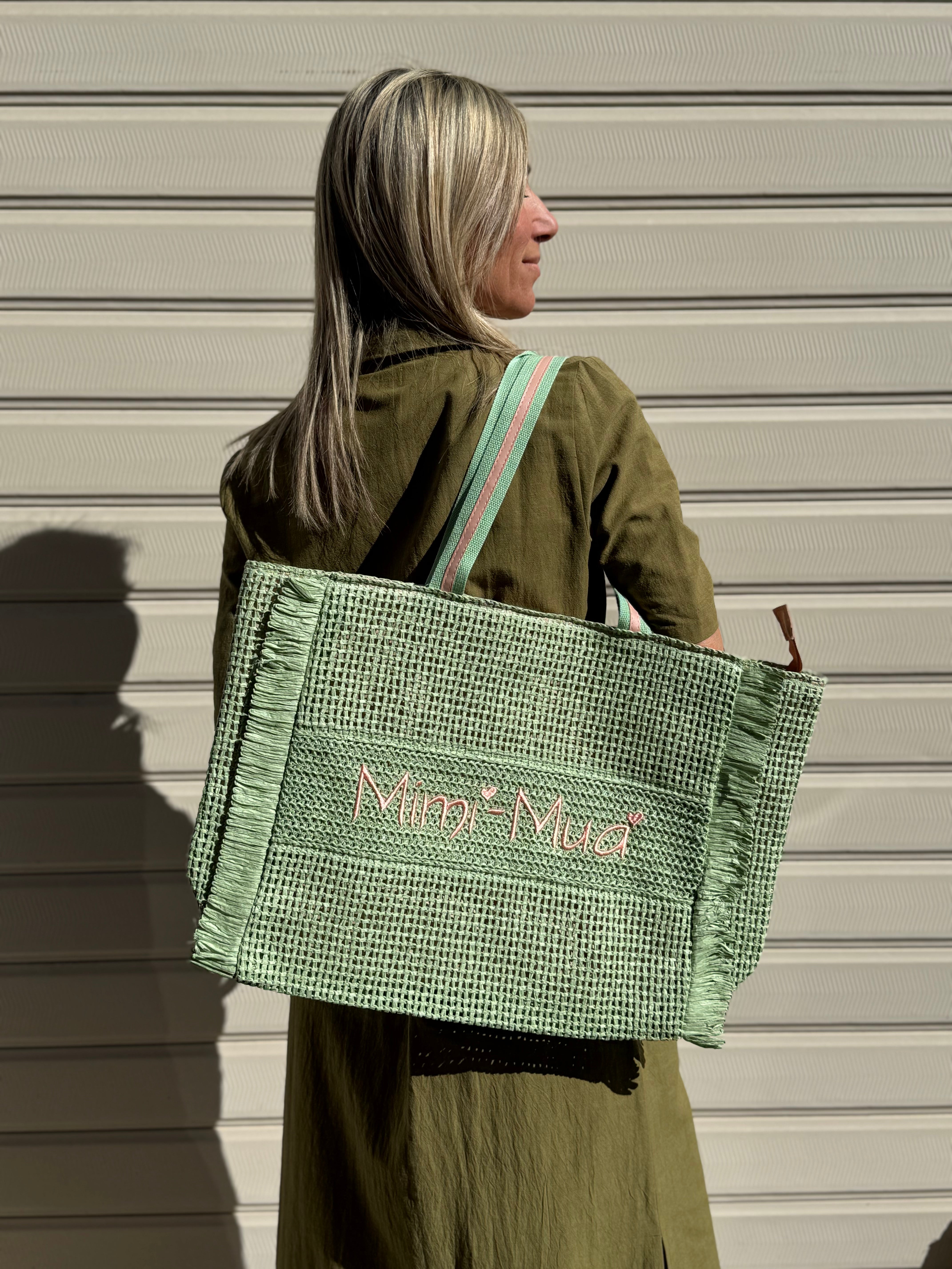 Borsa rafia mimì