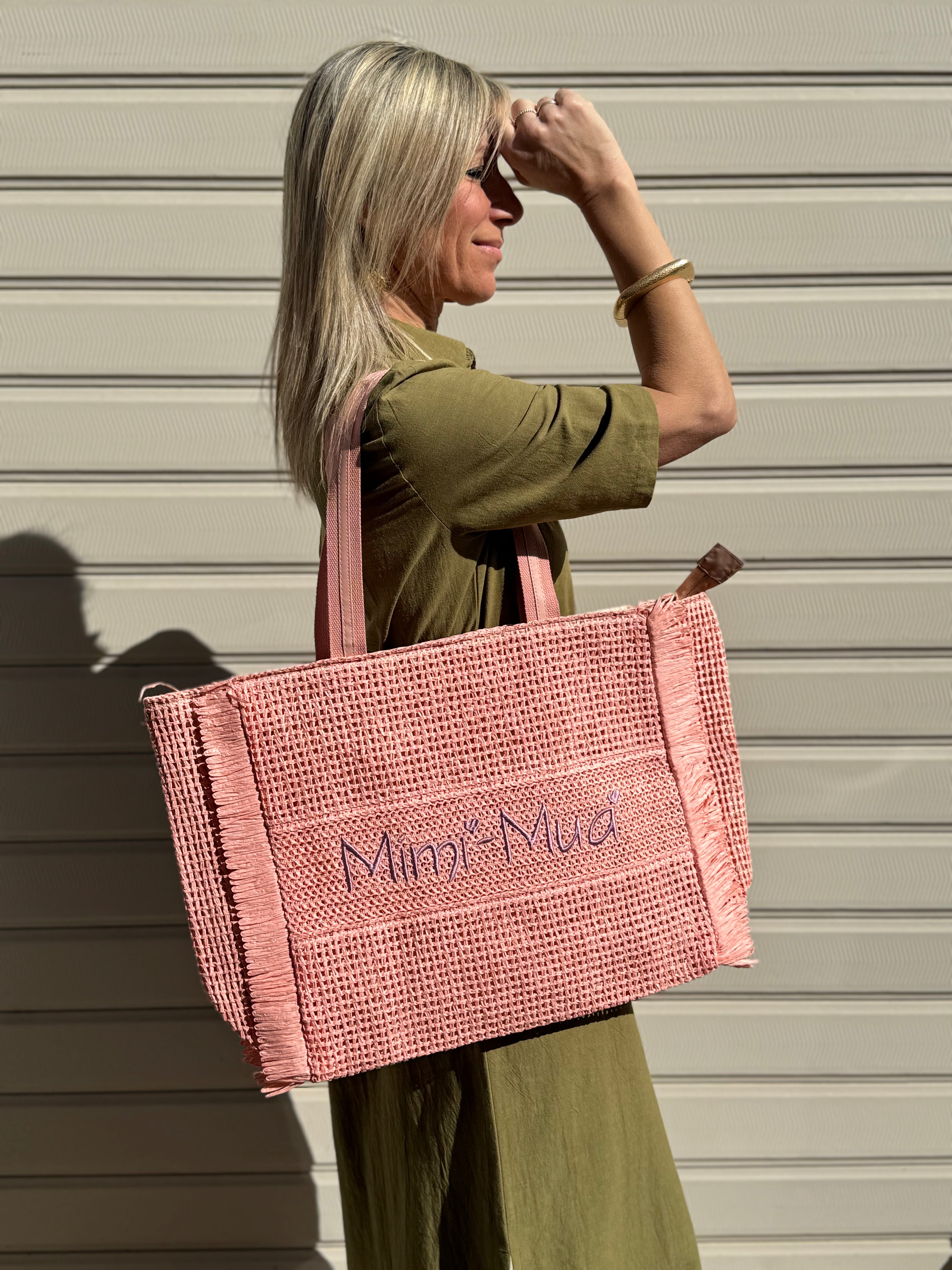 Borsa rafia mimì
