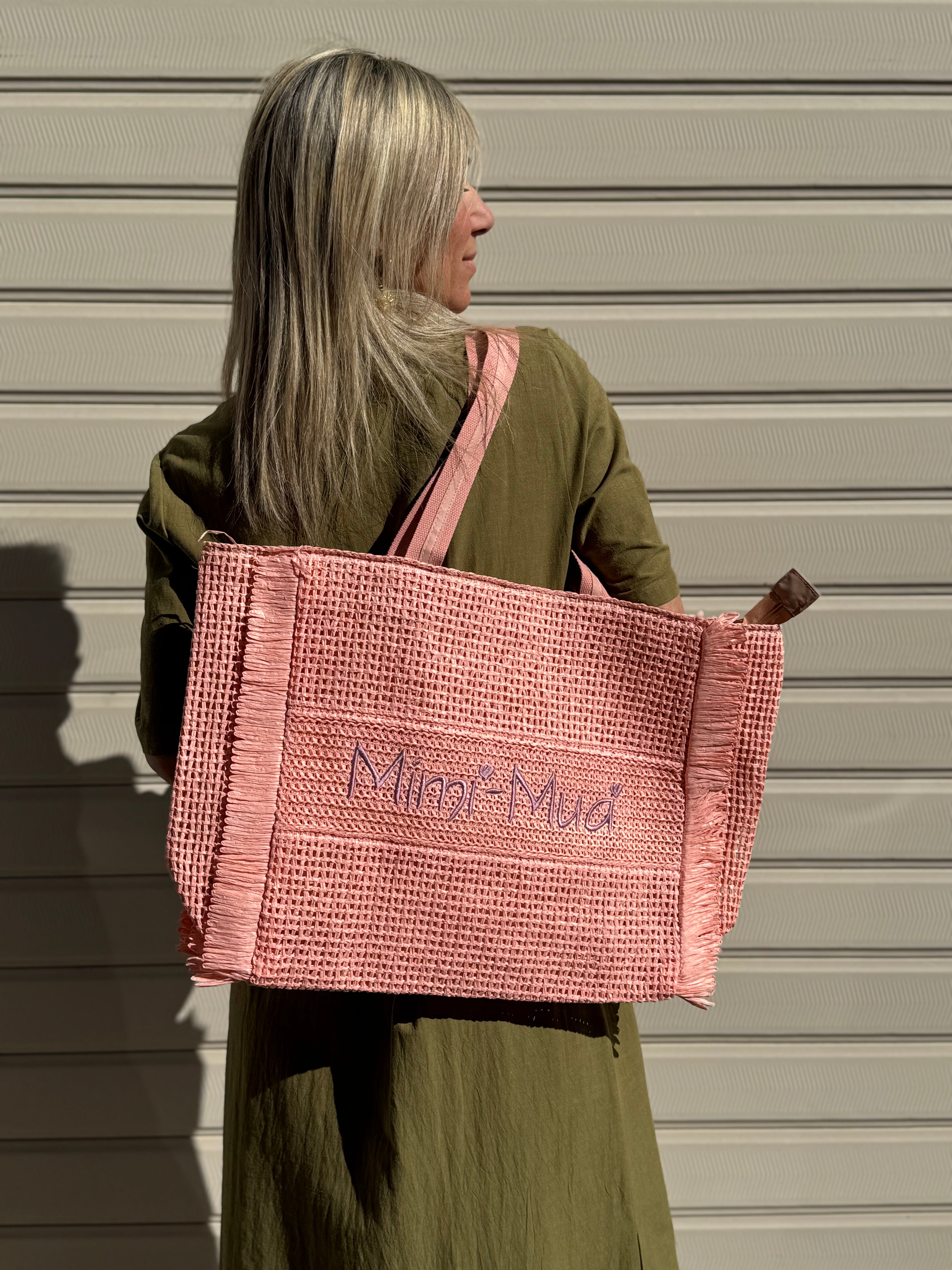 Borsa rafia mimì
