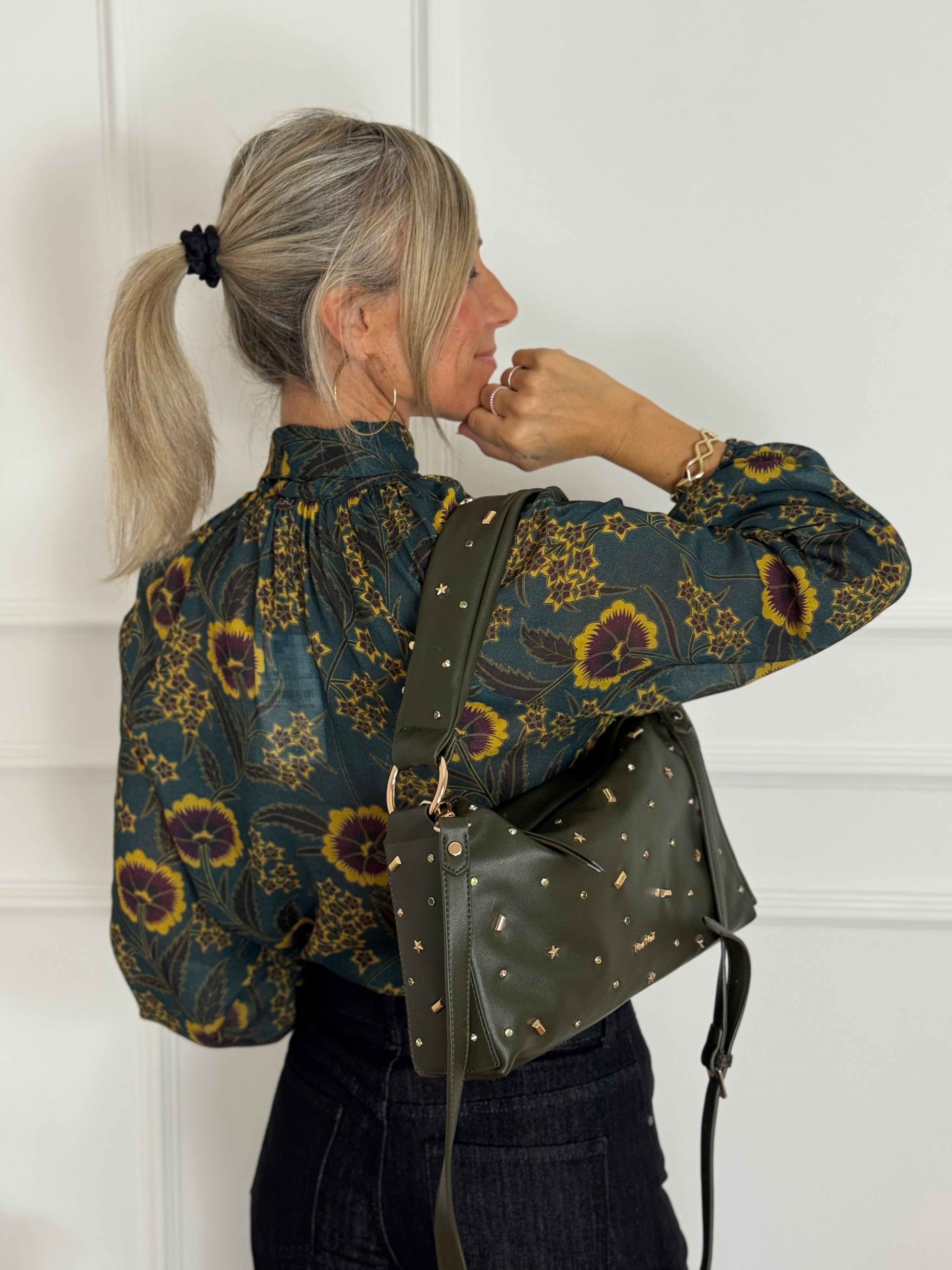 Borsa manico borchiette mimì