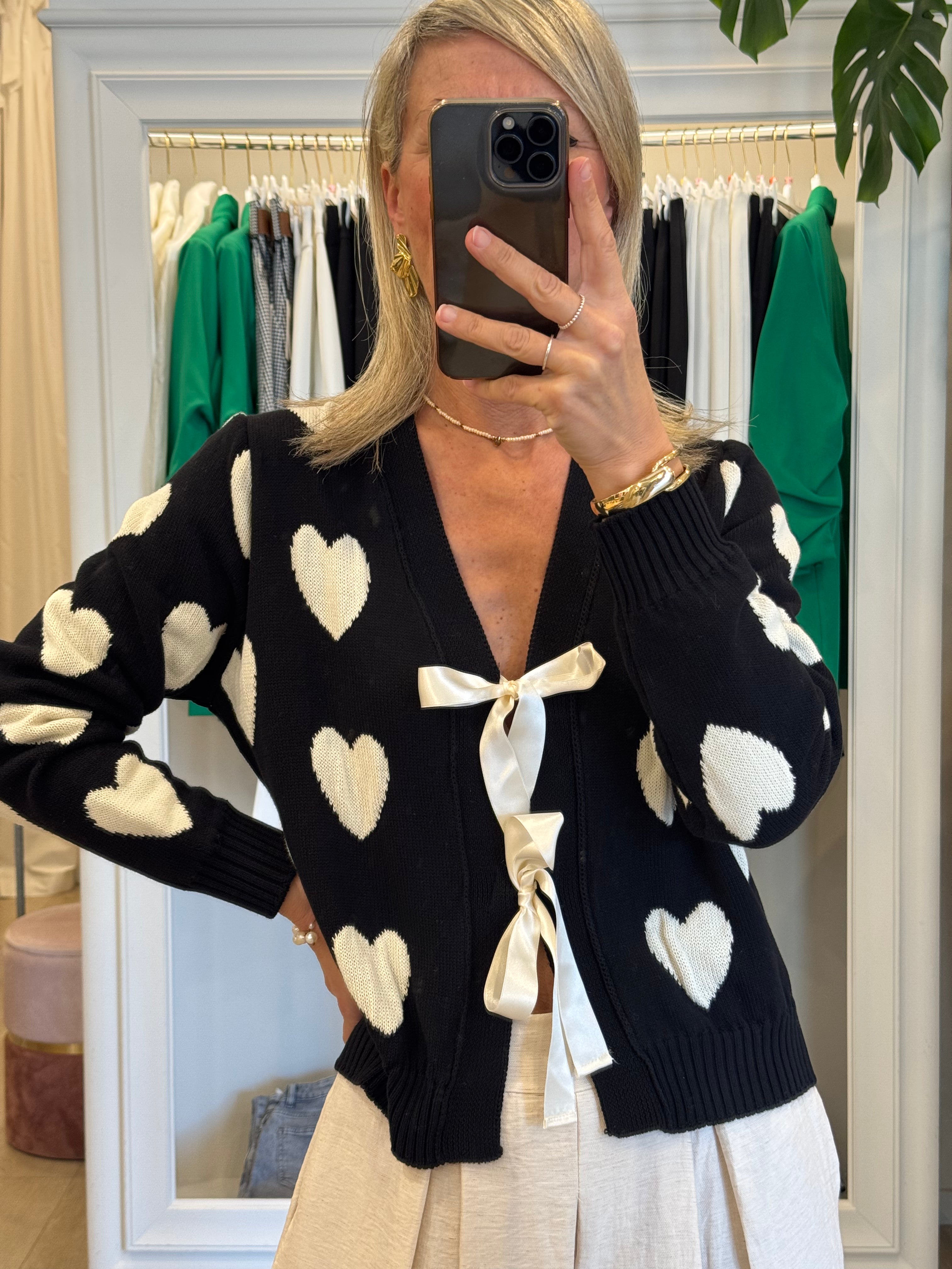 Cardigan Cuori Kontatto