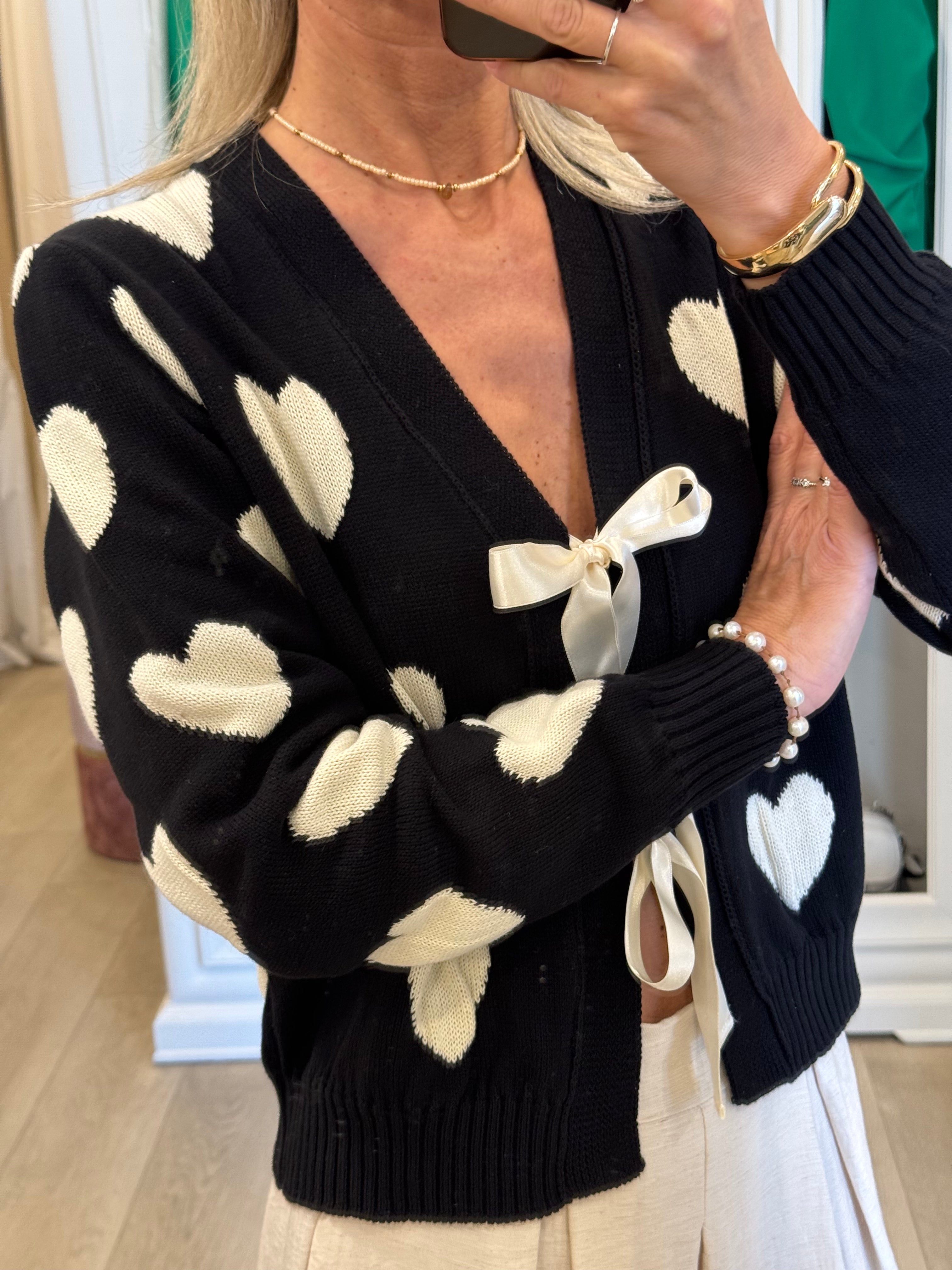 Cardigan Cuori Kontatto