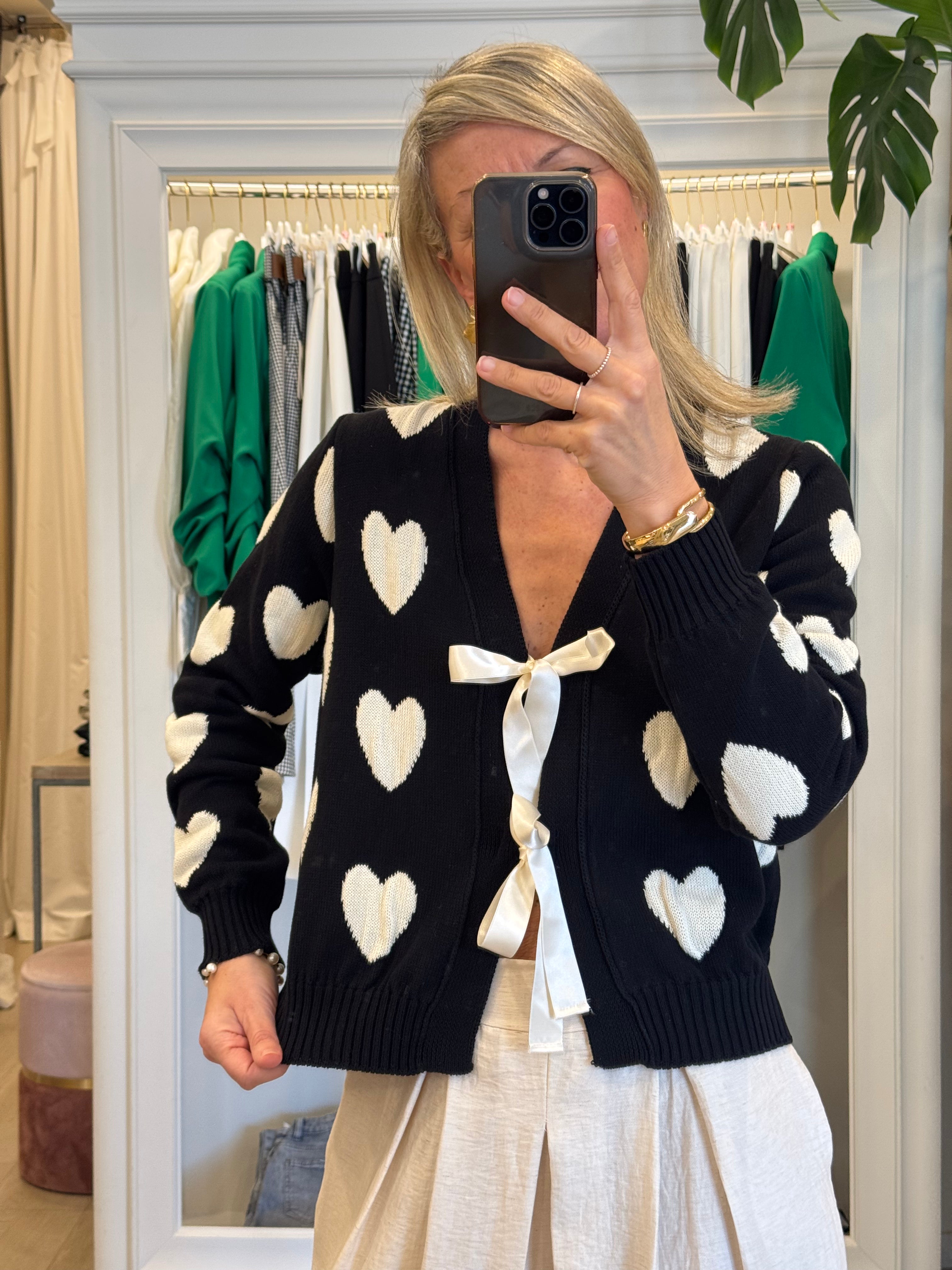 Cardigan Cuori Kontatto