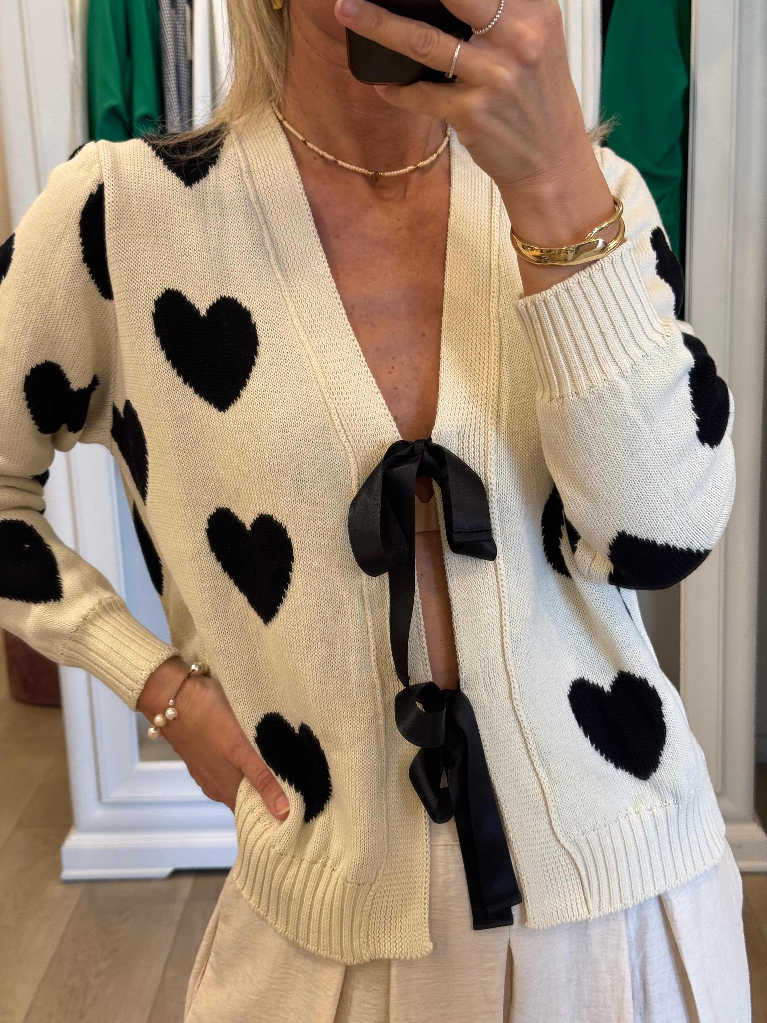 Cardigan Cuori Kontatto