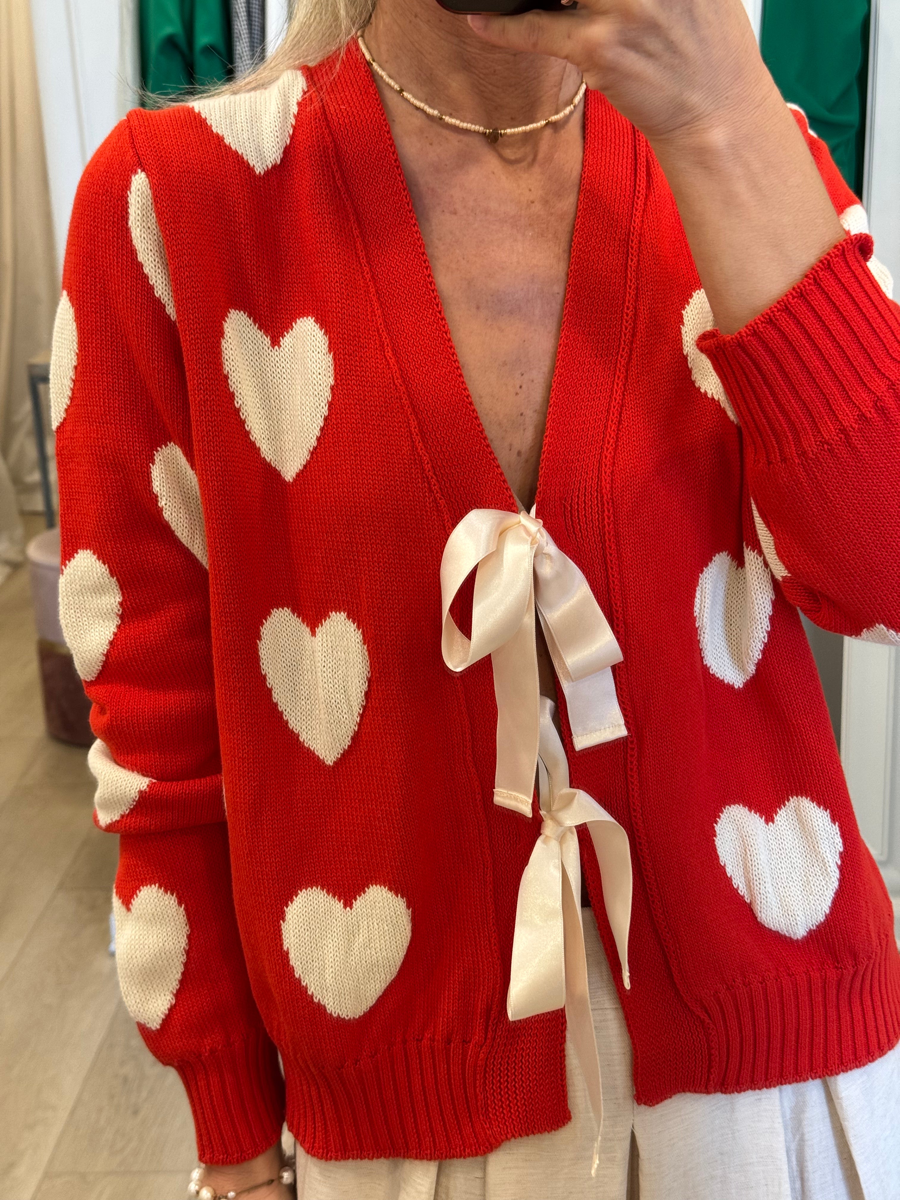 Cardigan Cuori Kontatto