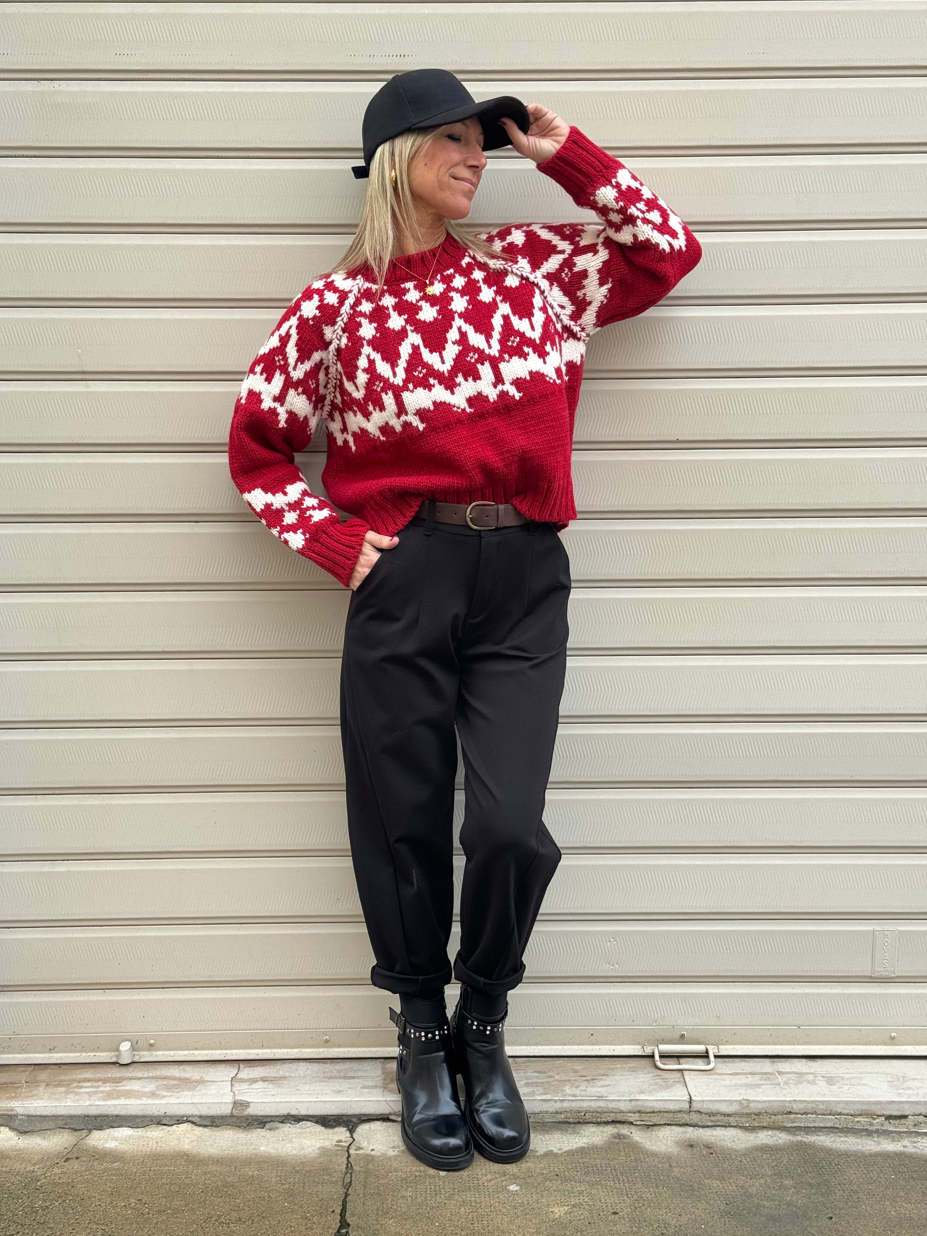 Maglione fiocco kontatto