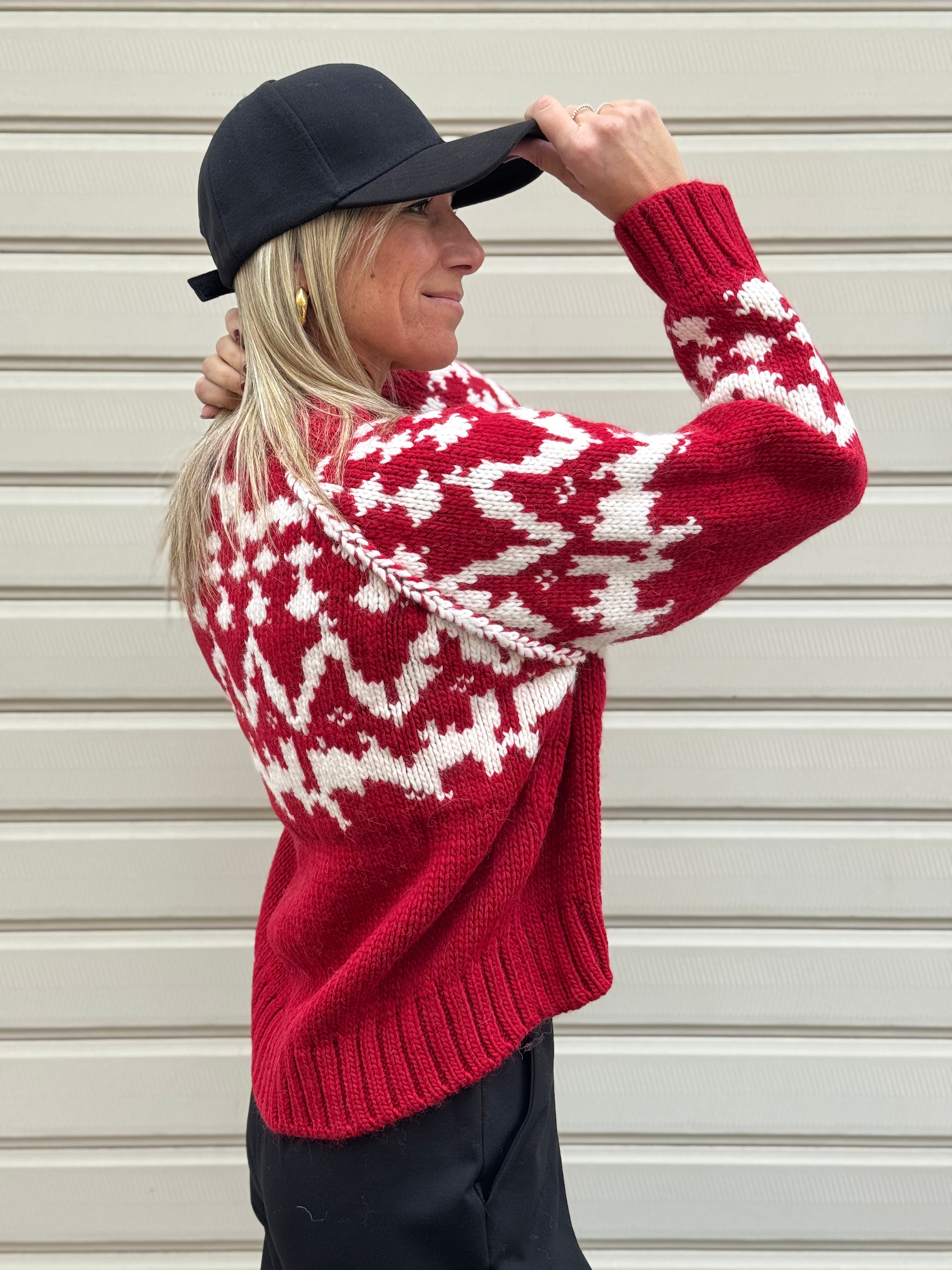 Maglione fiocco kontatto