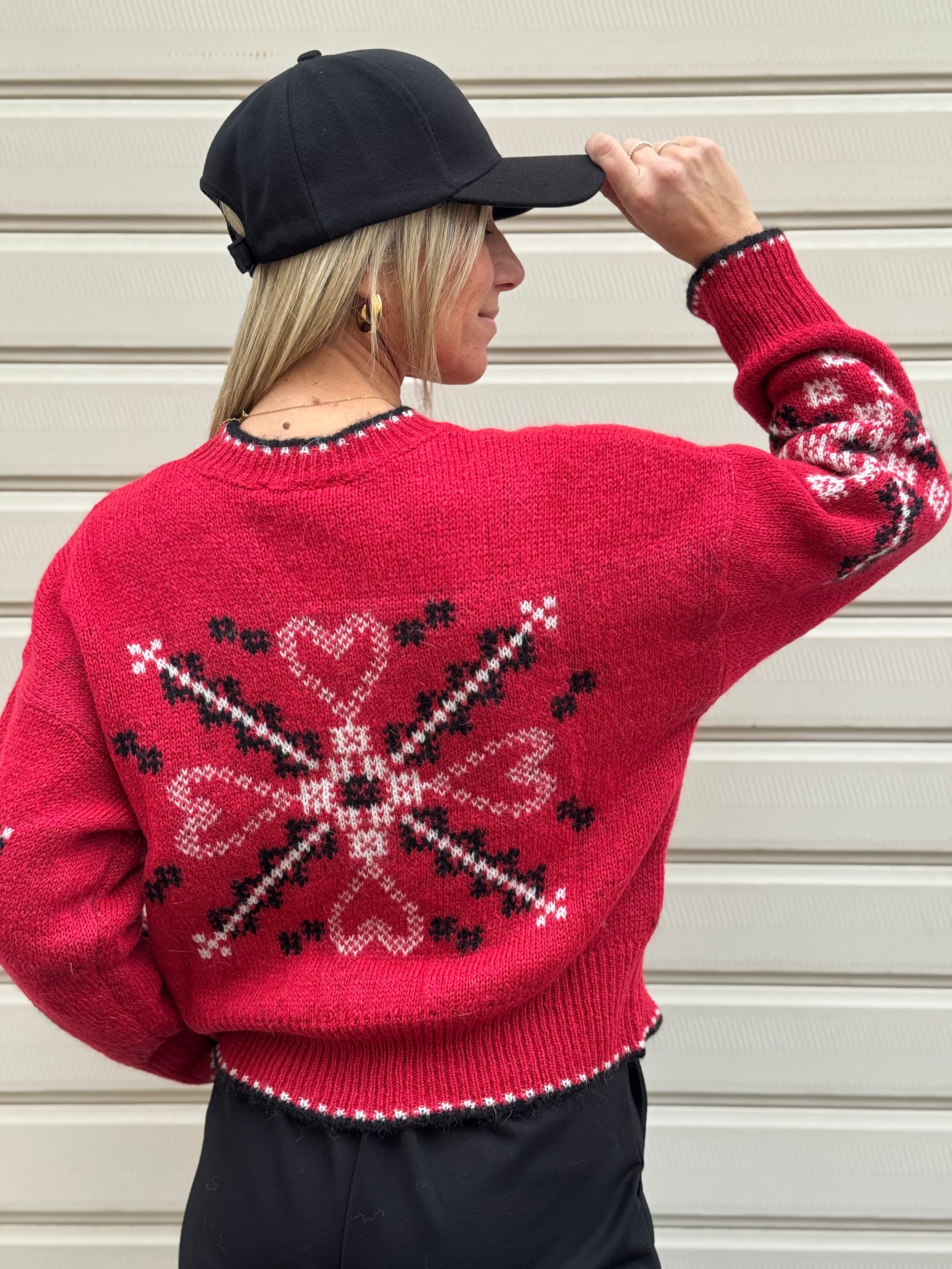 Maglione cuore kontatto