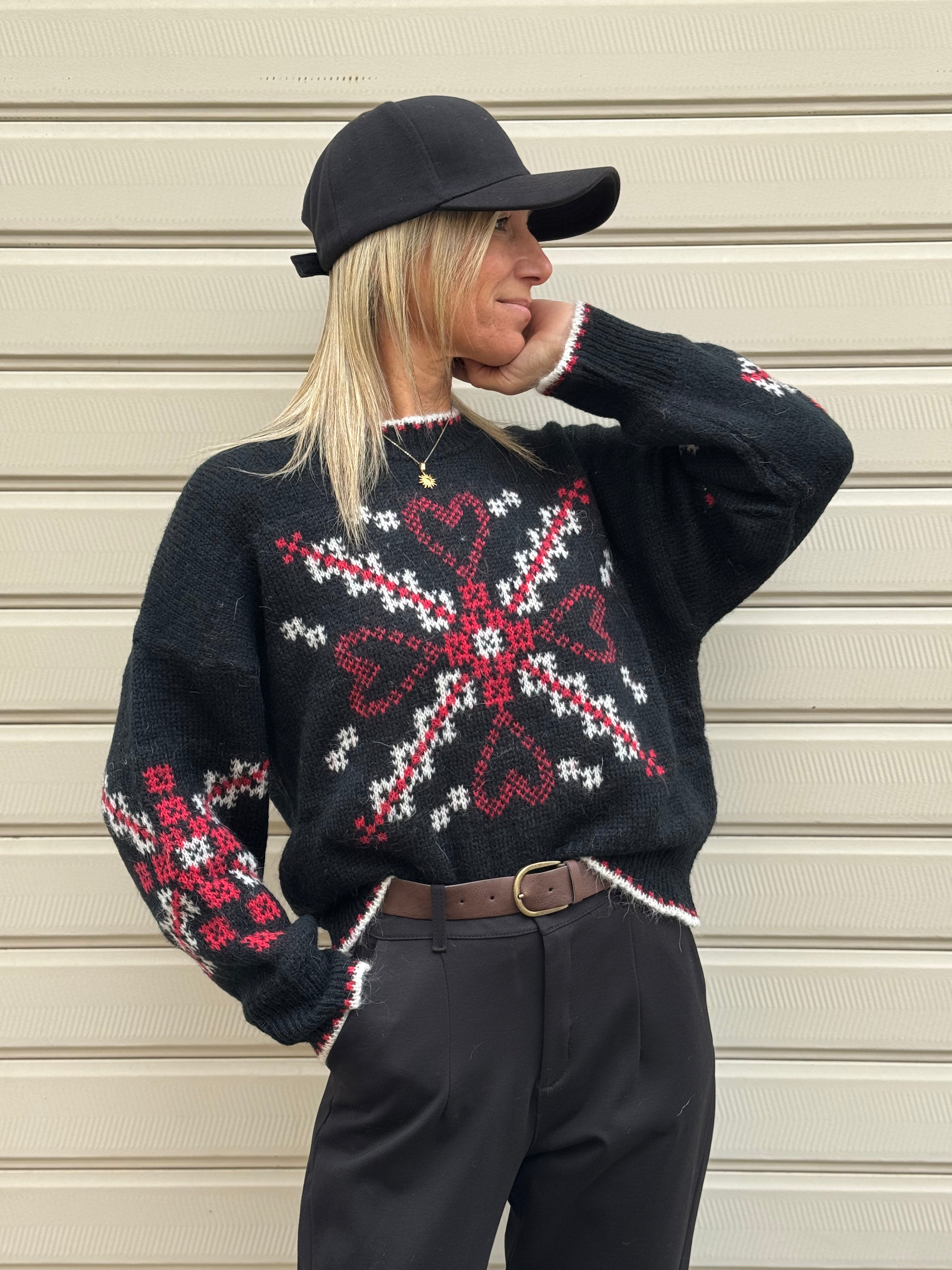 Maglione cuore kontatto