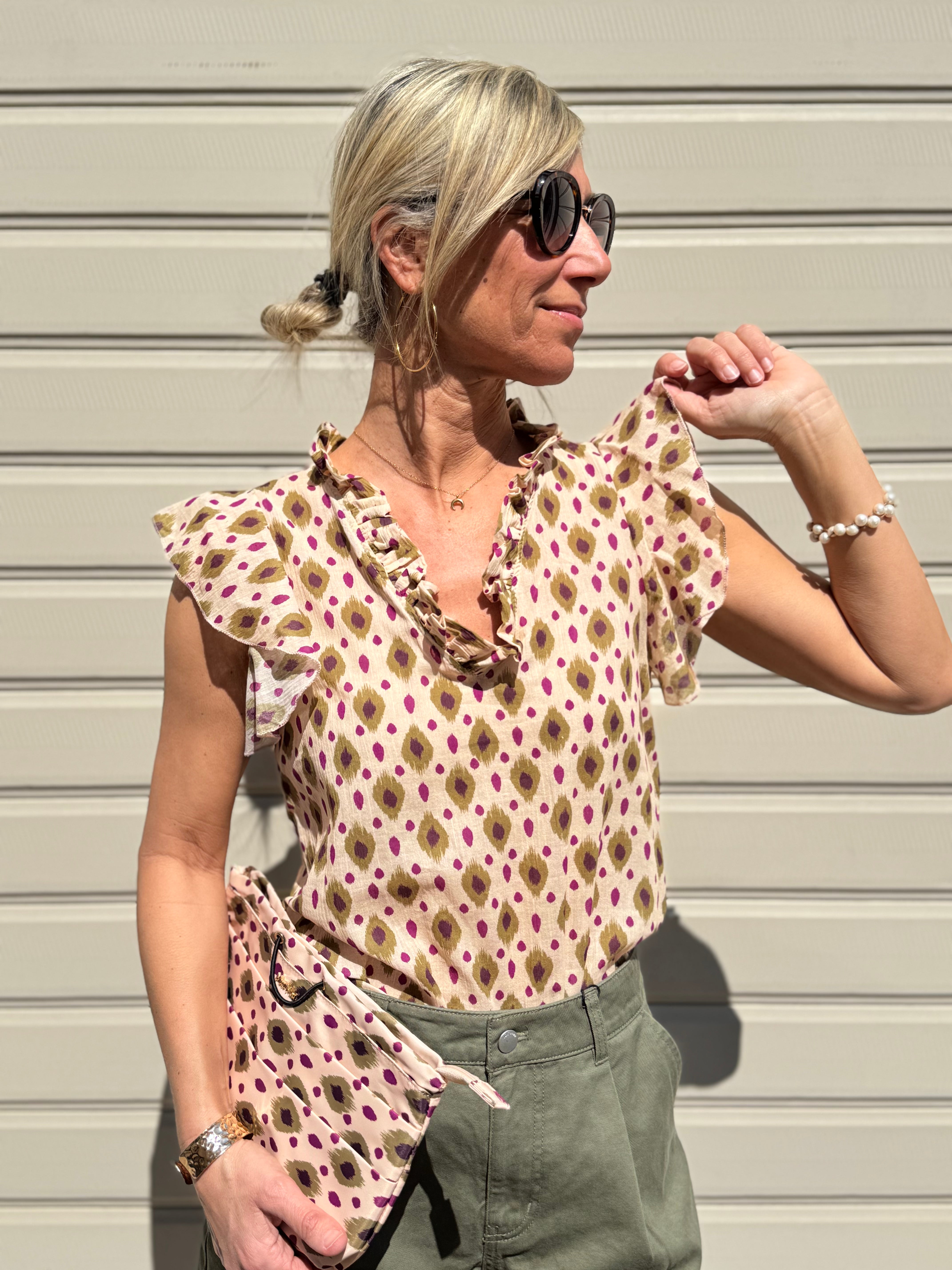 Blusa fantasia rombi mimì