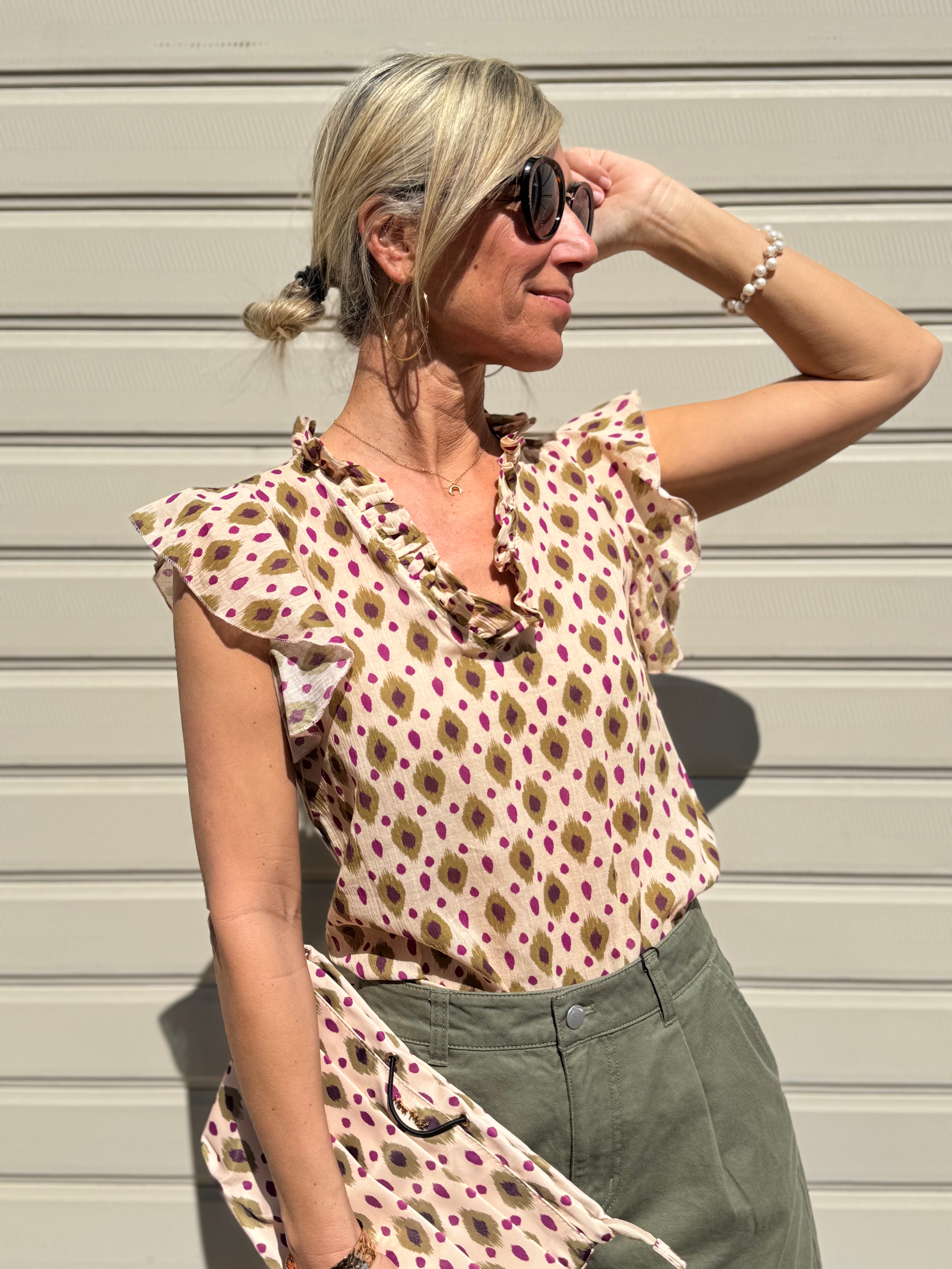 Blusa fantasia rombi mimì