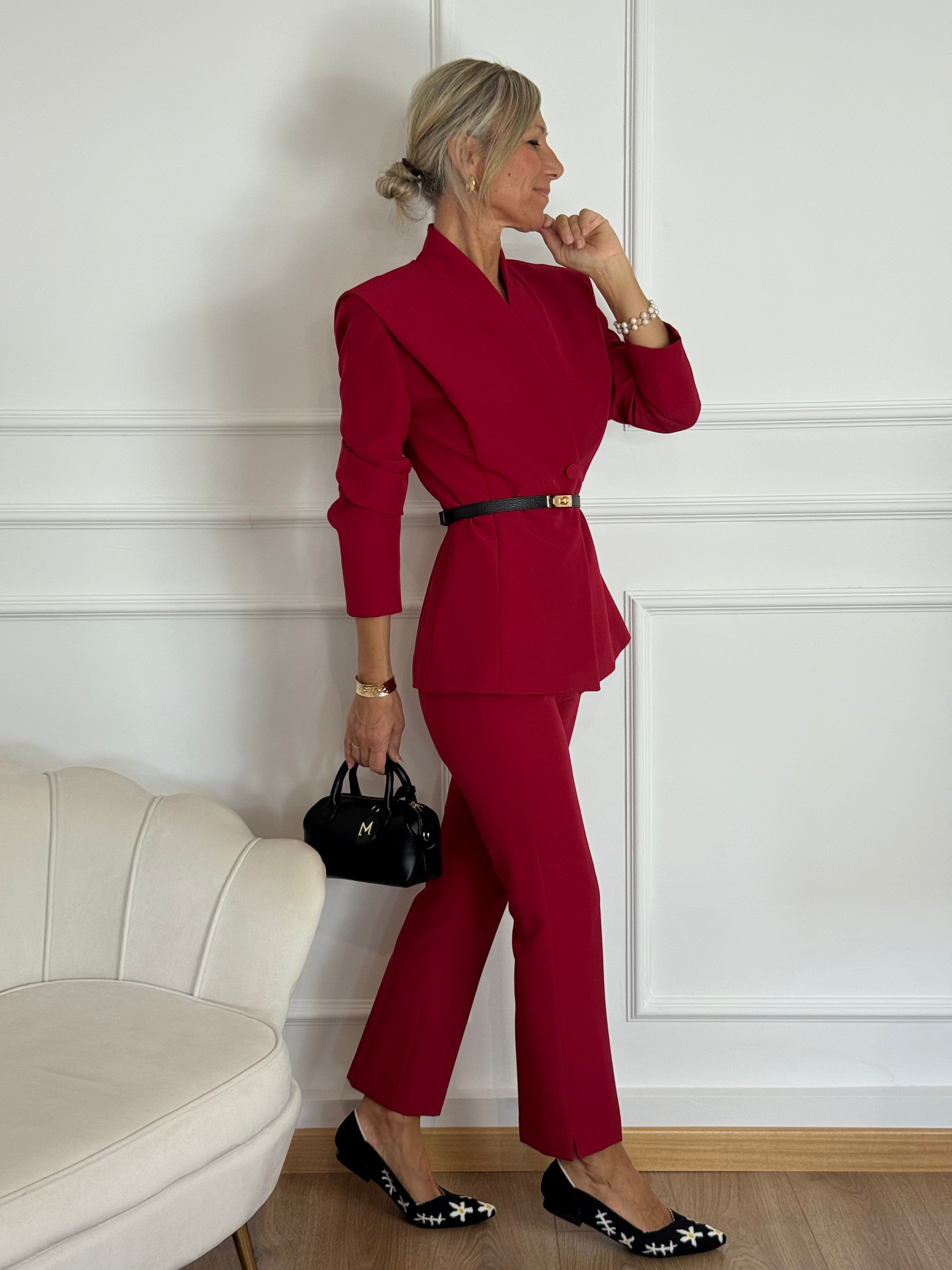 Pantalone sigaretta olivia imperial