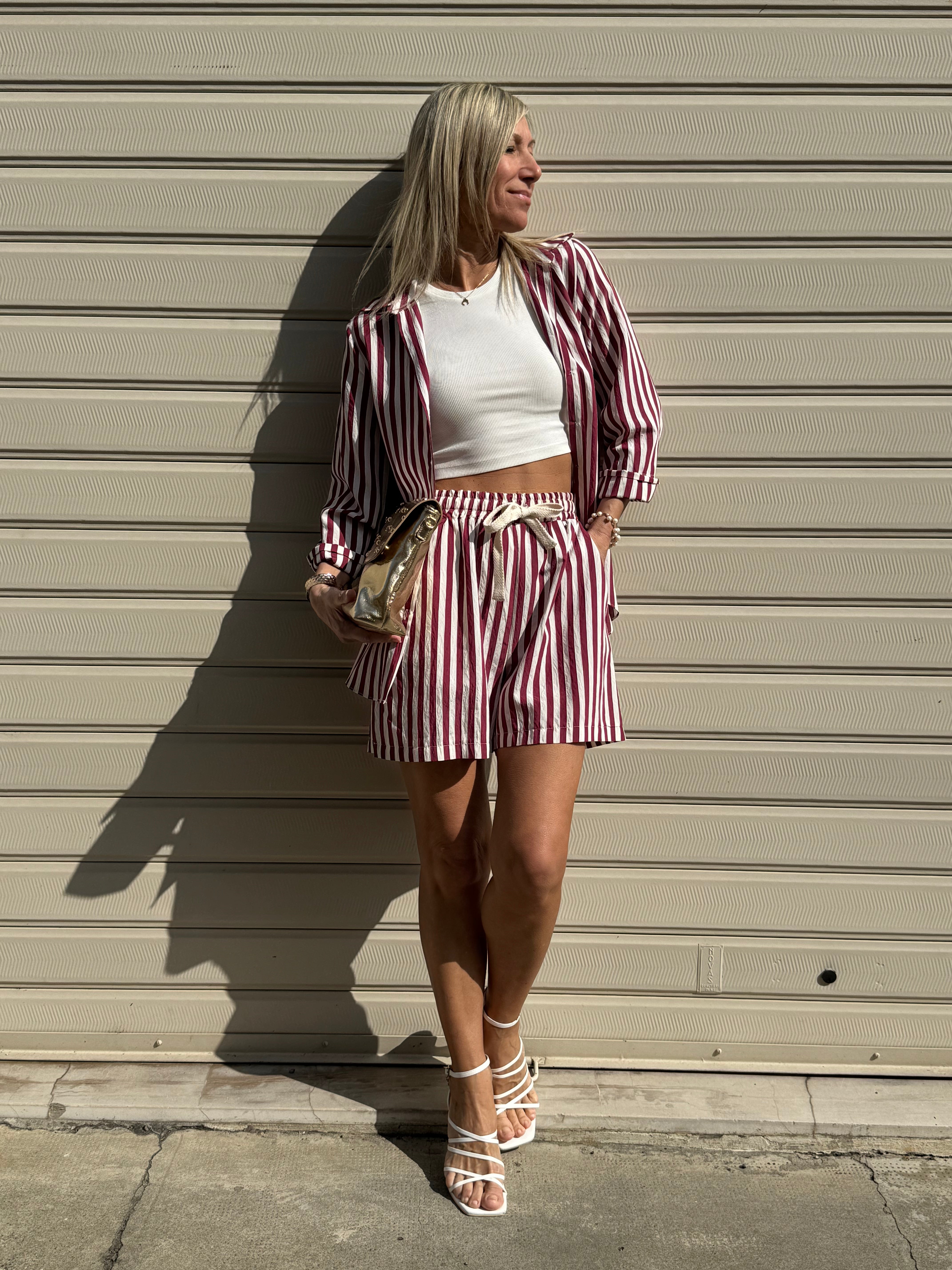 Camicia righe artigli