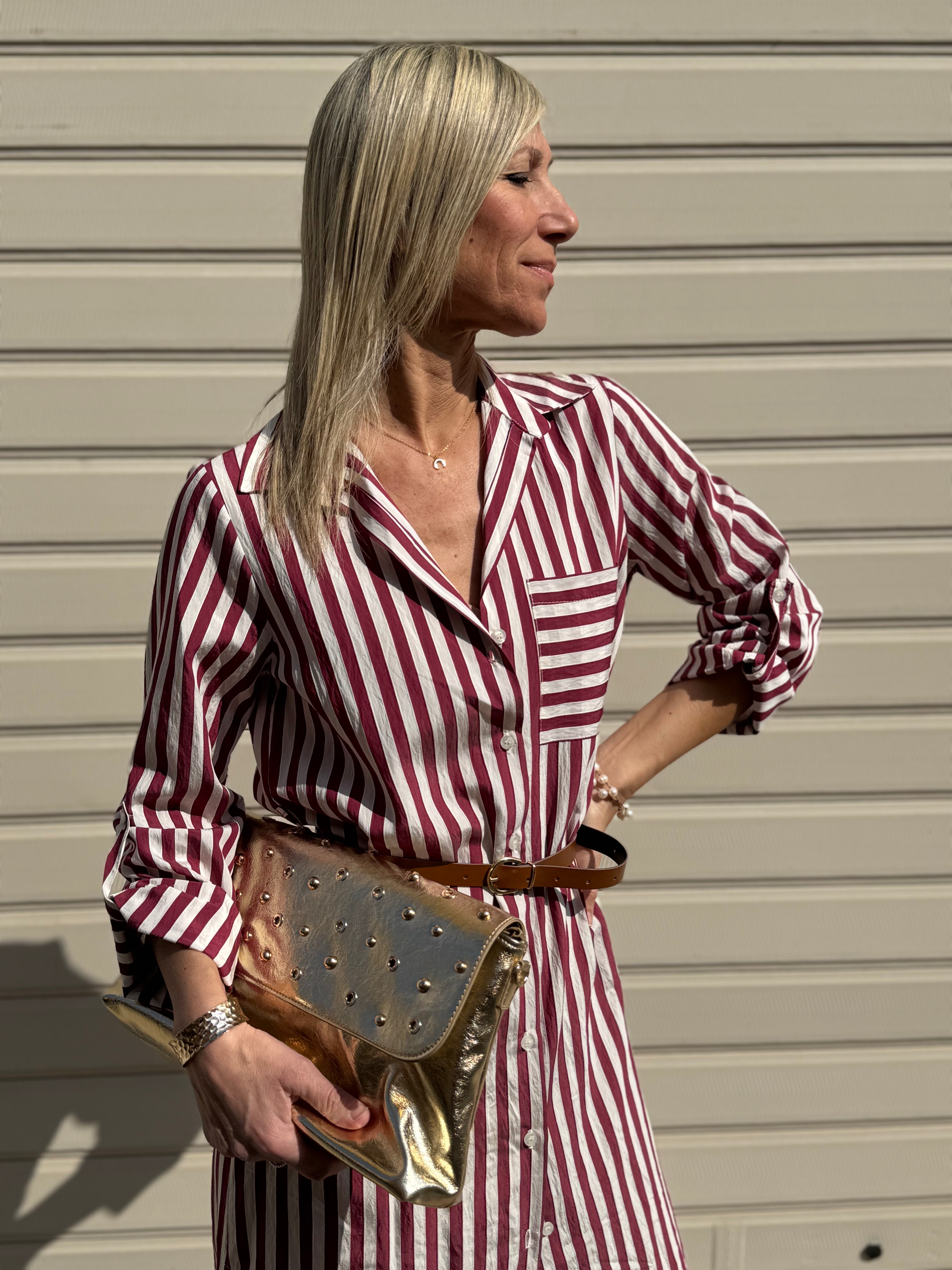 Chemisier righe artigli