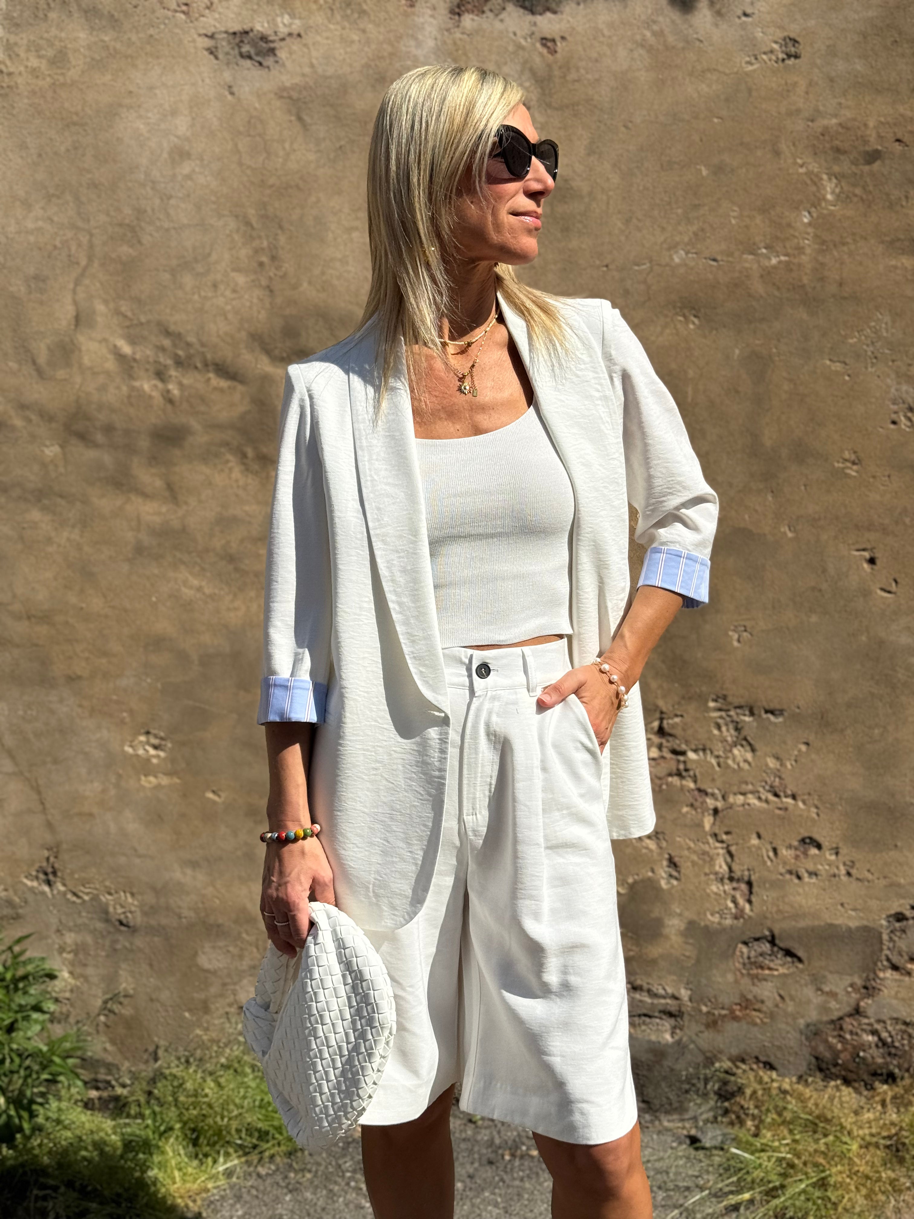 Blazer Bianco Mimì