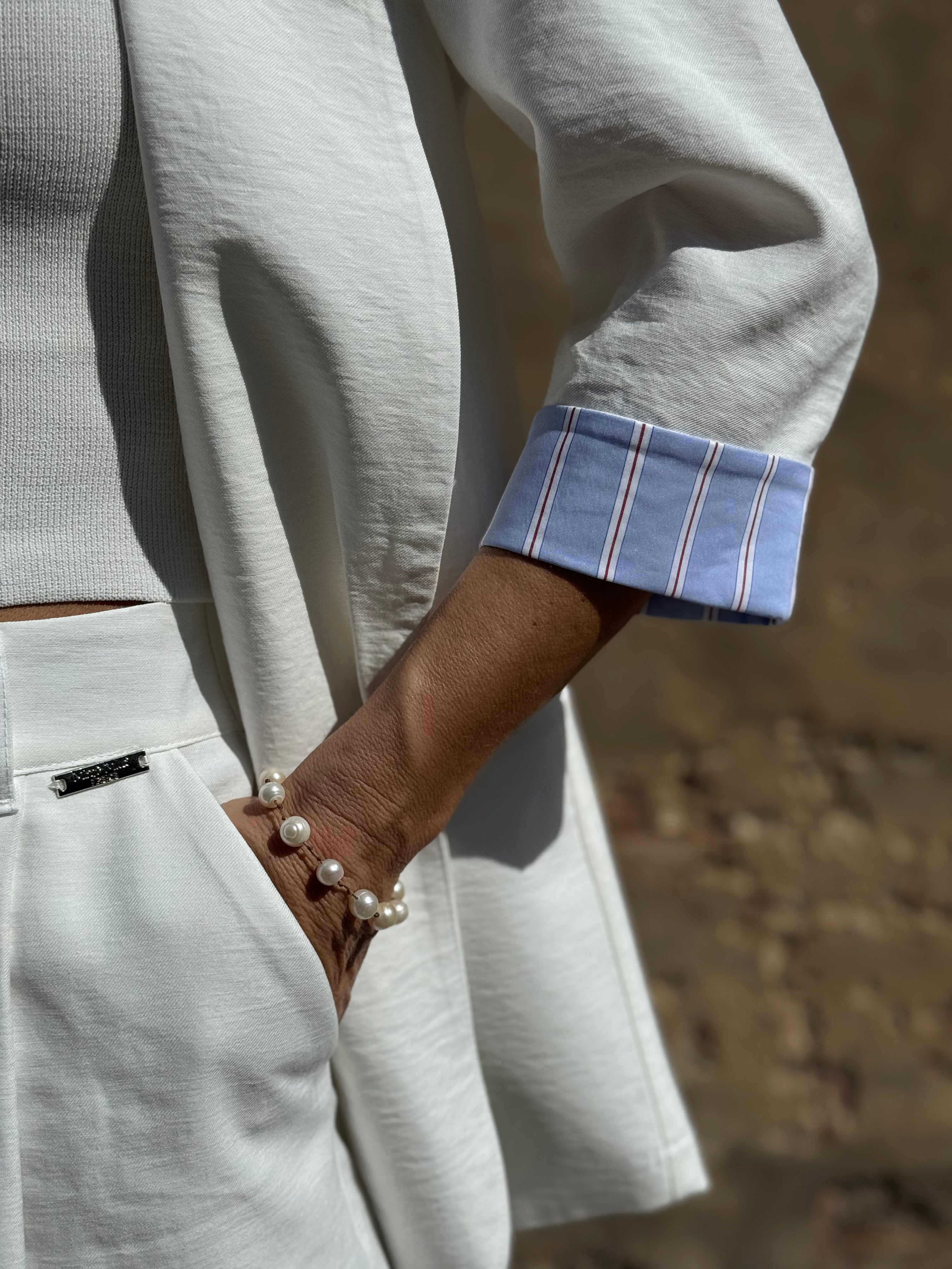 Blazer Bianco Mimì