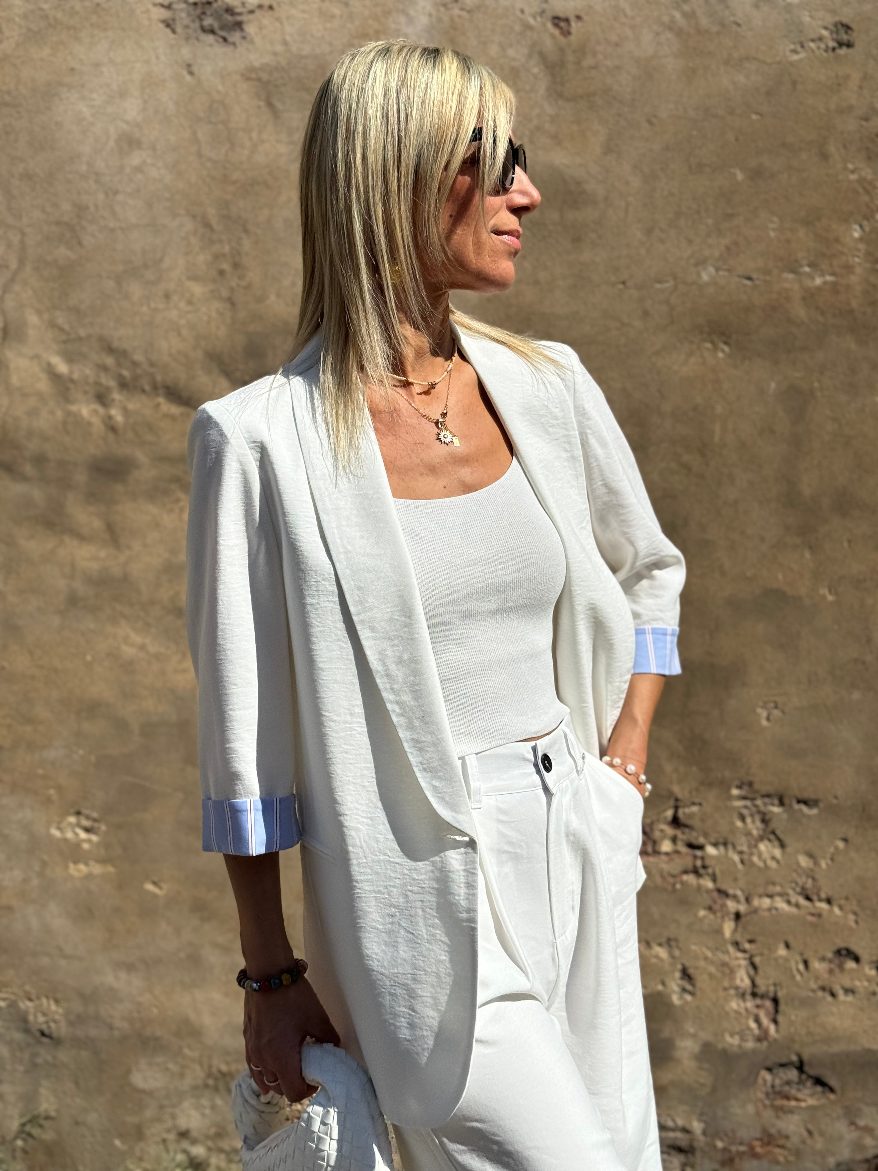 Blazer Bianco Mimì