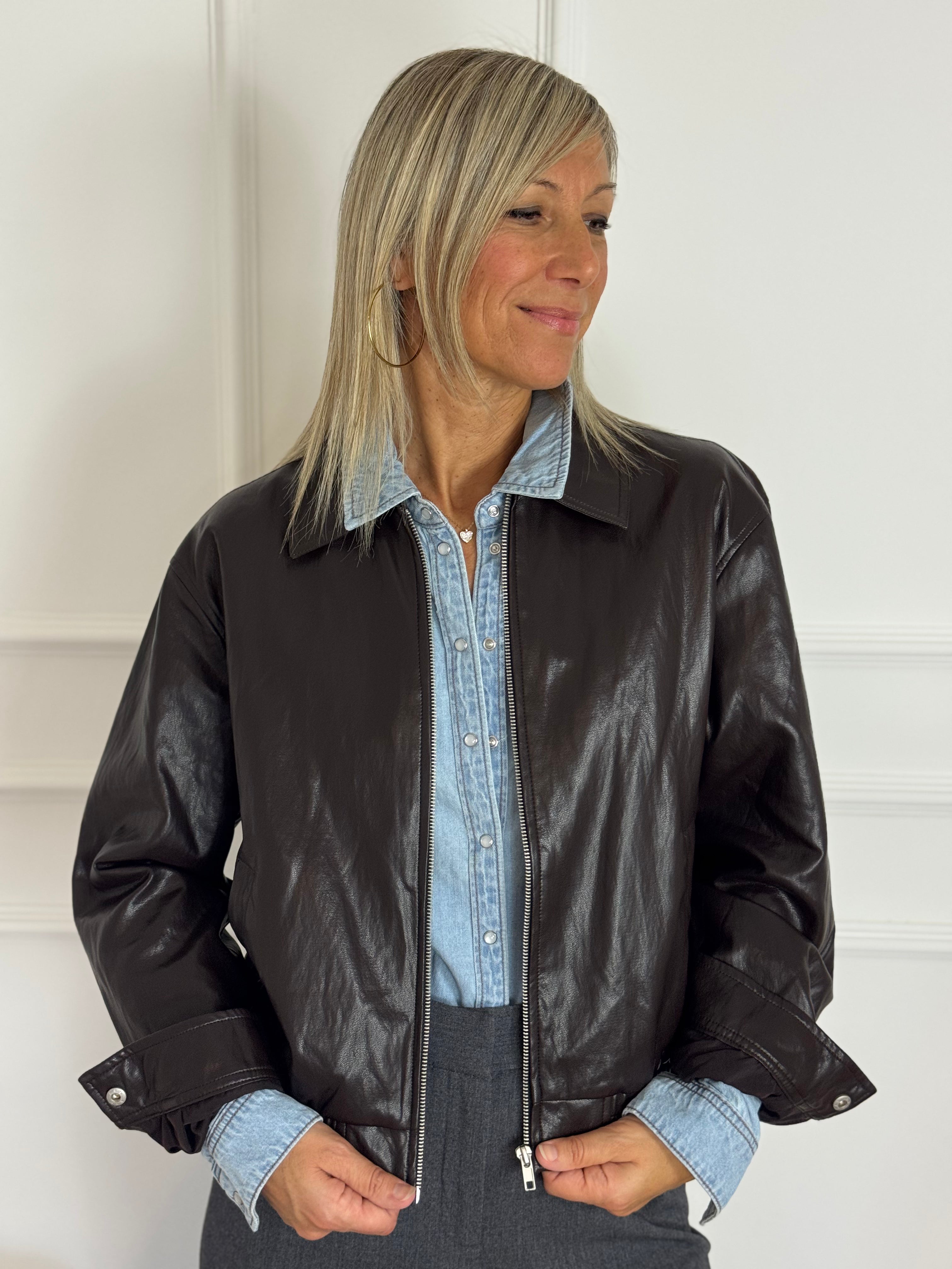 Bomber ecopelle jdy