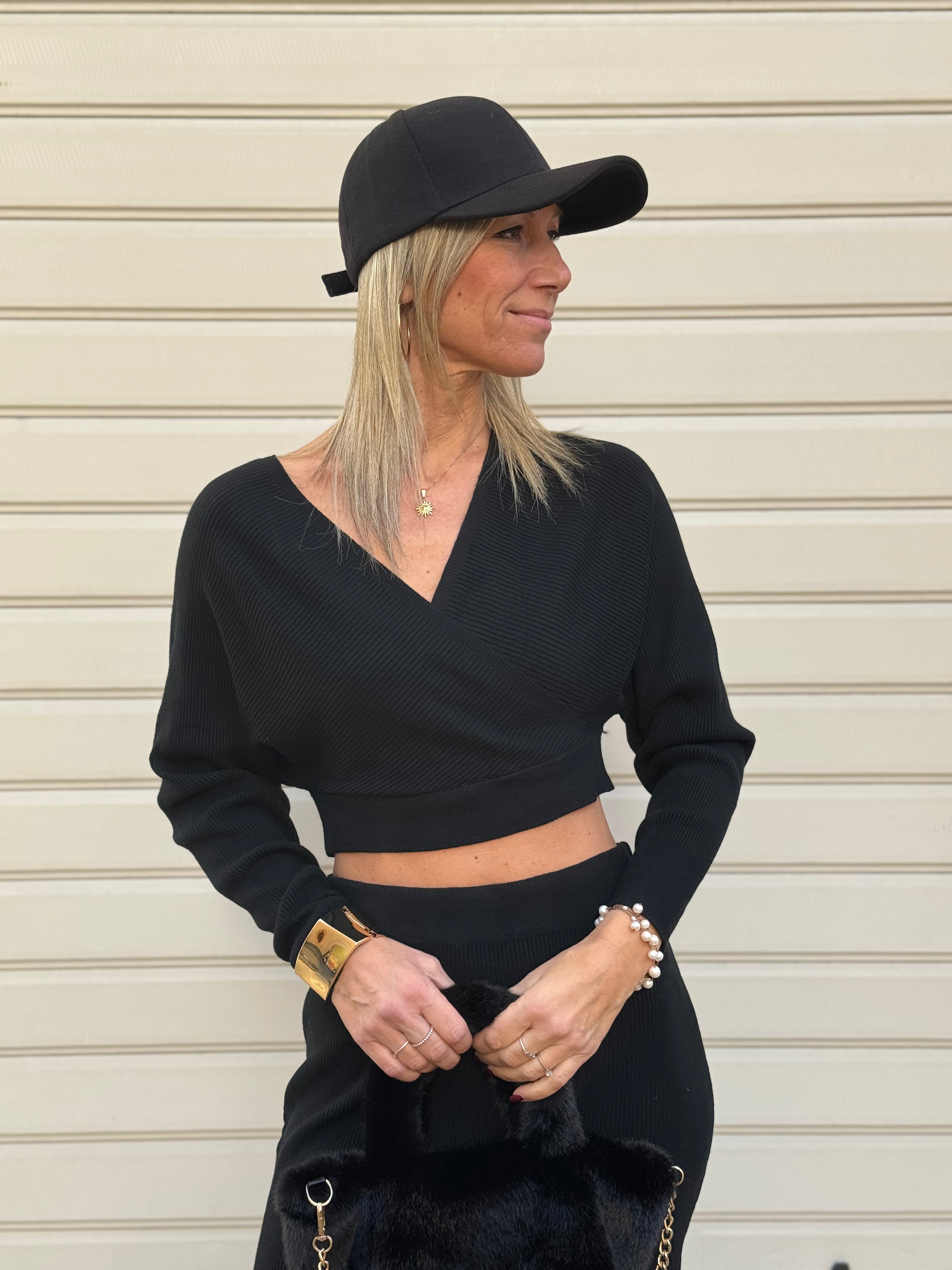 Coordinato top incrocio