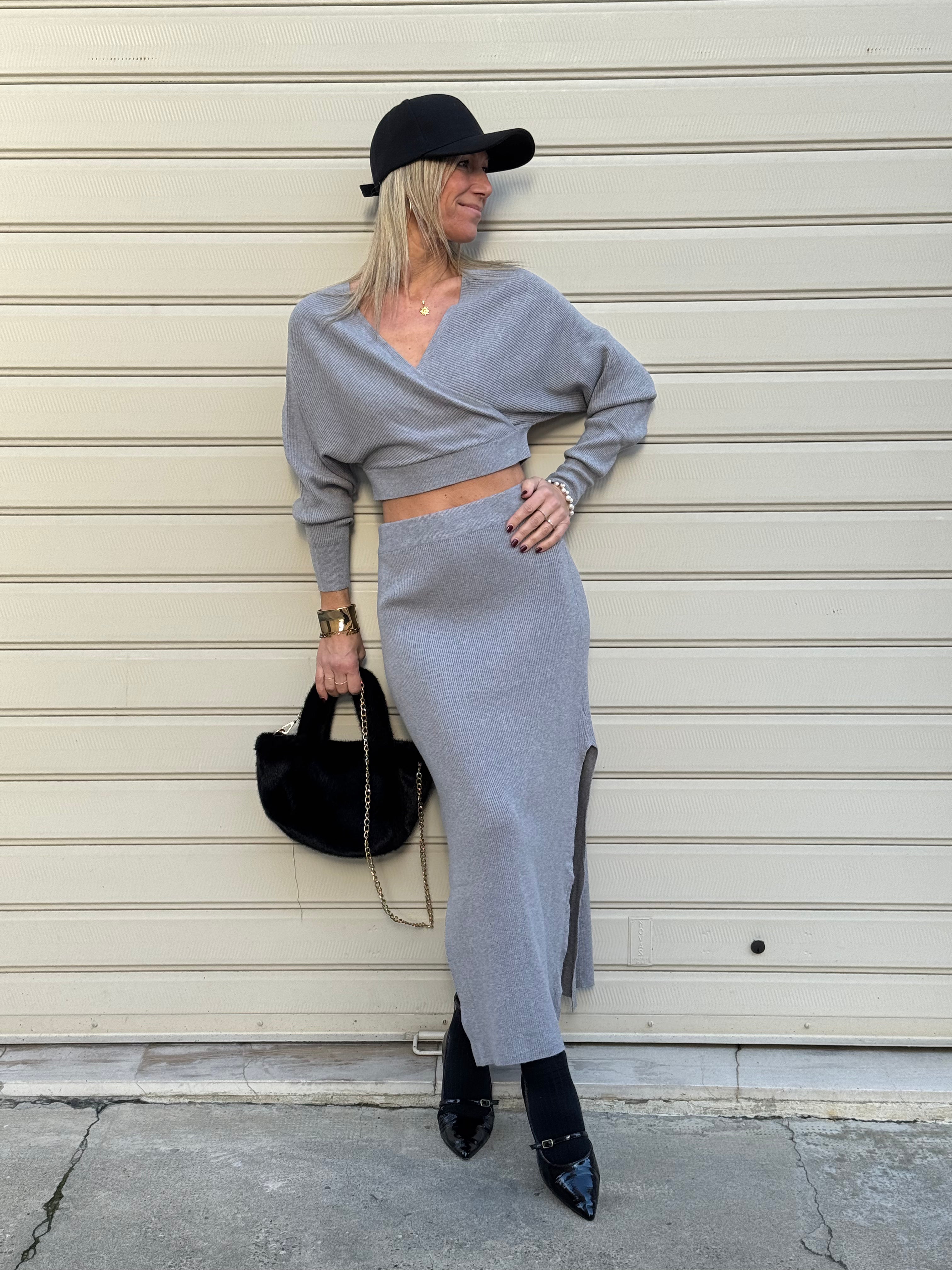 Coordinato top incrocio