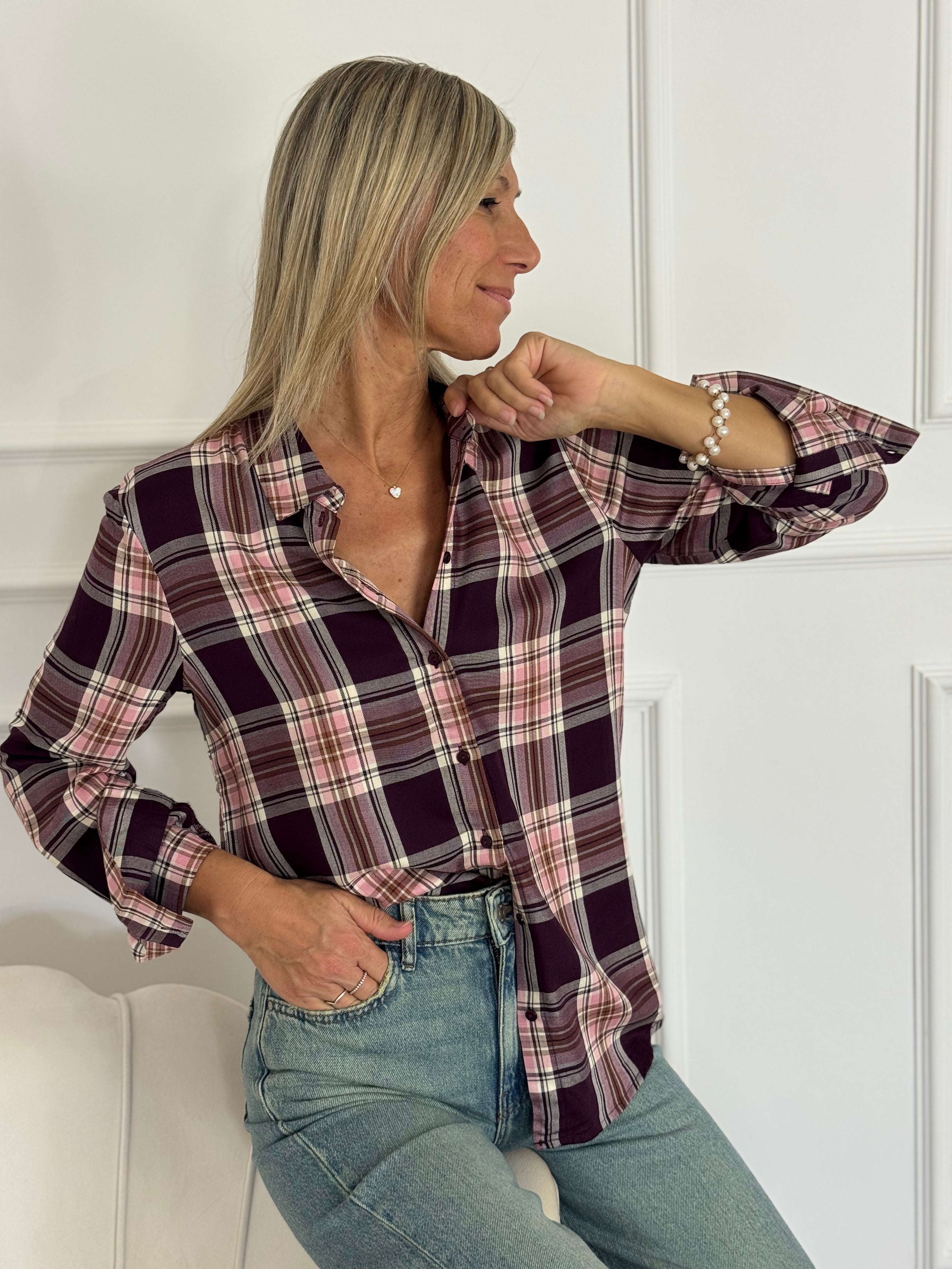 Camicia a quadri jdy
