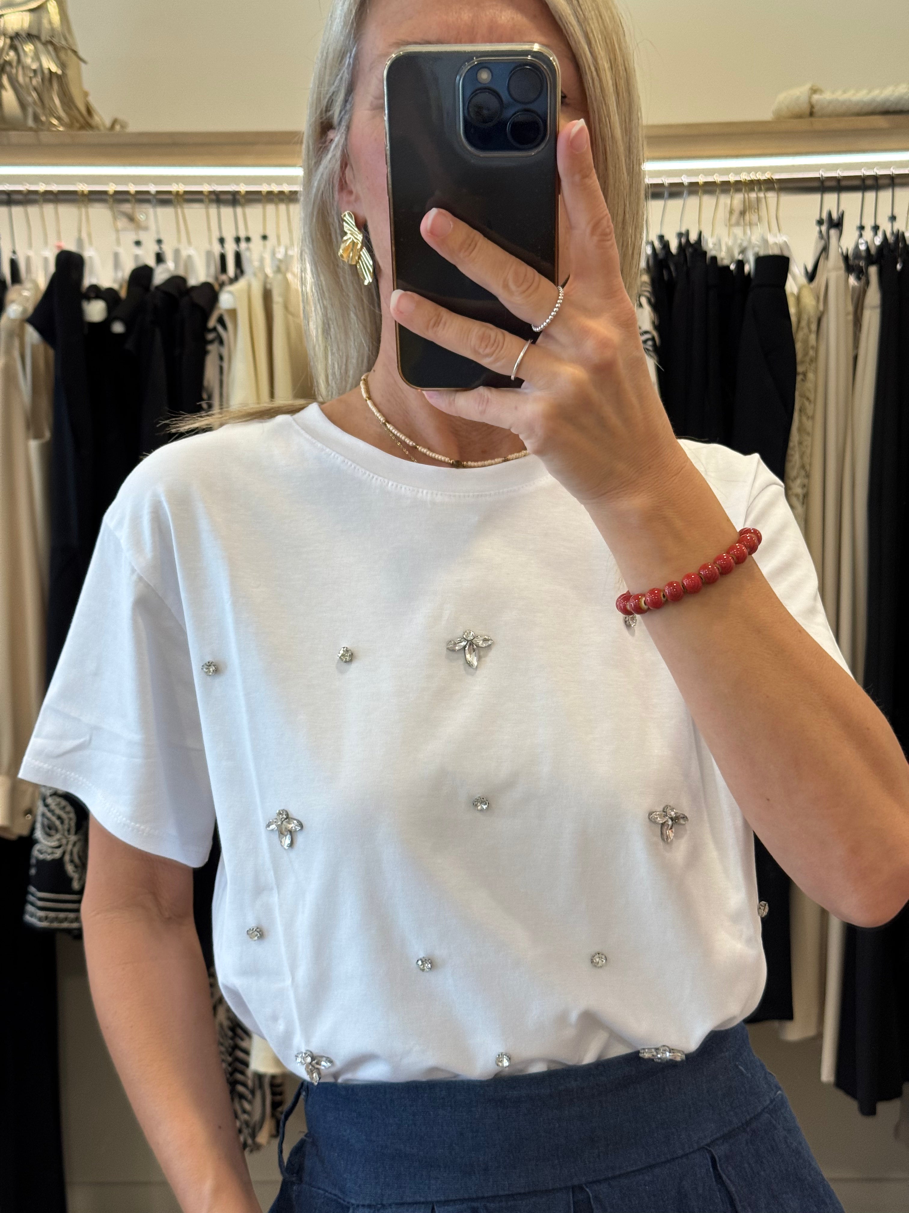 Tshirt Fiore Gioiello