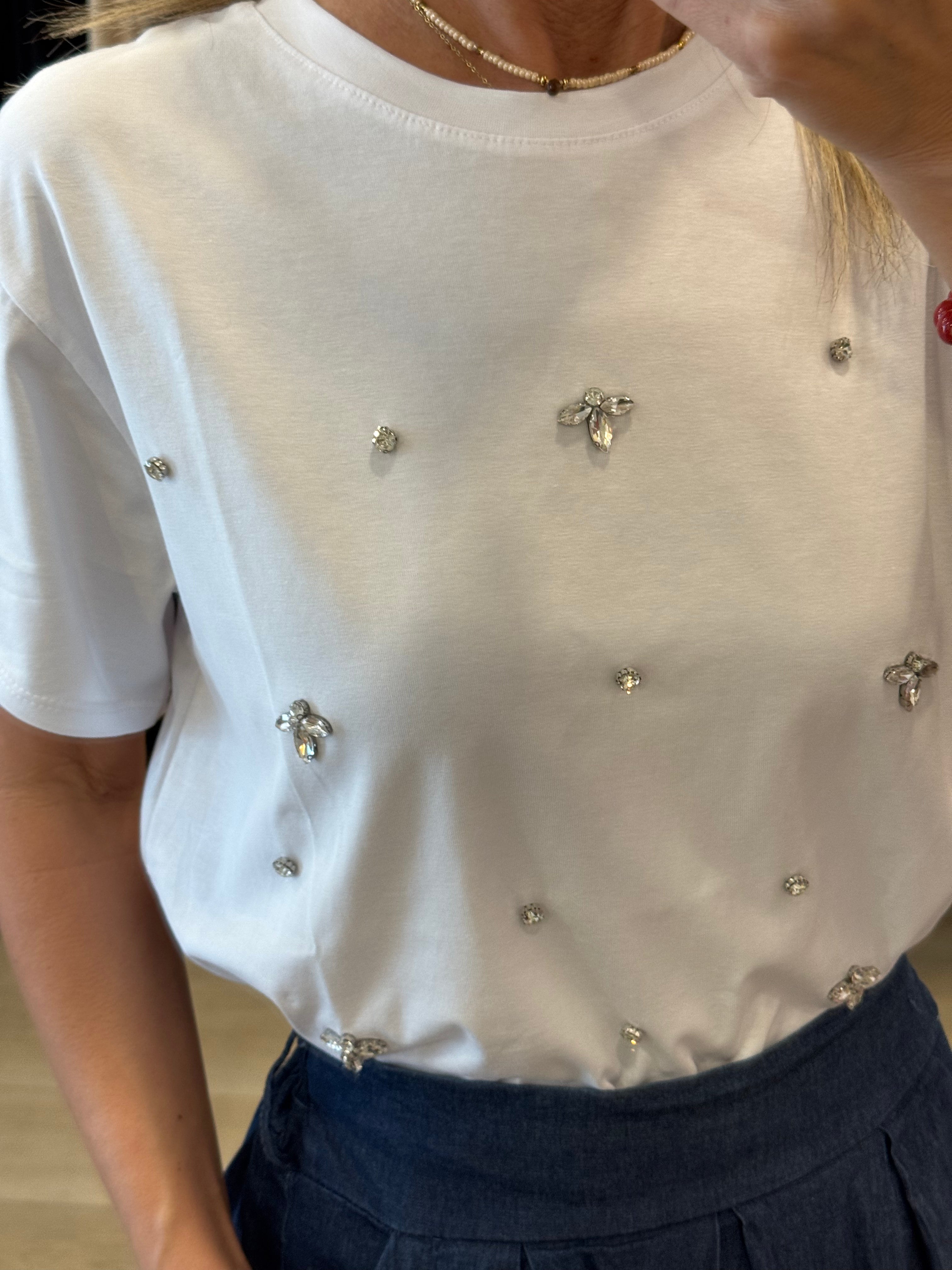 Tshirt Fiore Gioiello