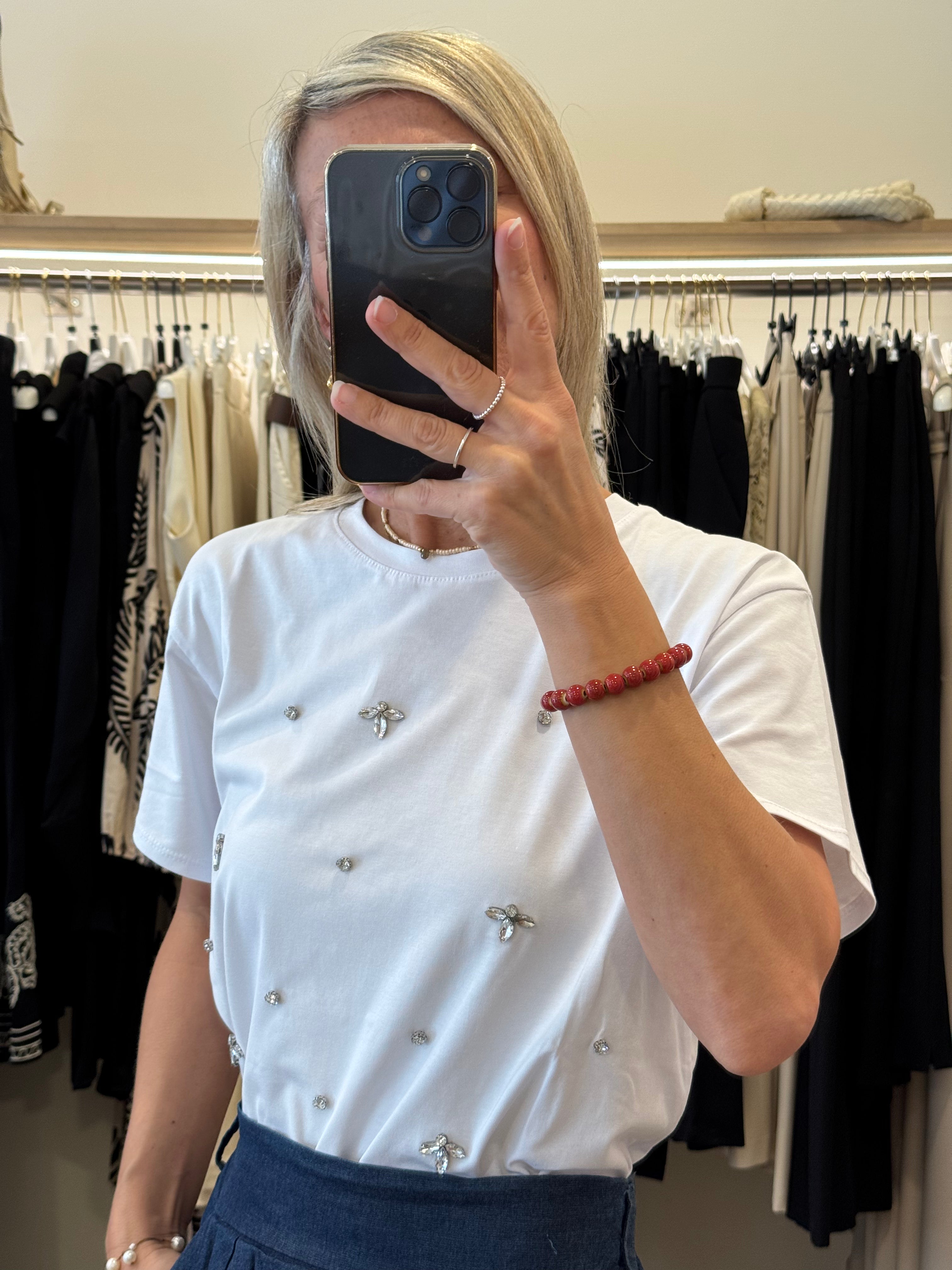 Tshirt Fiore Gioiello