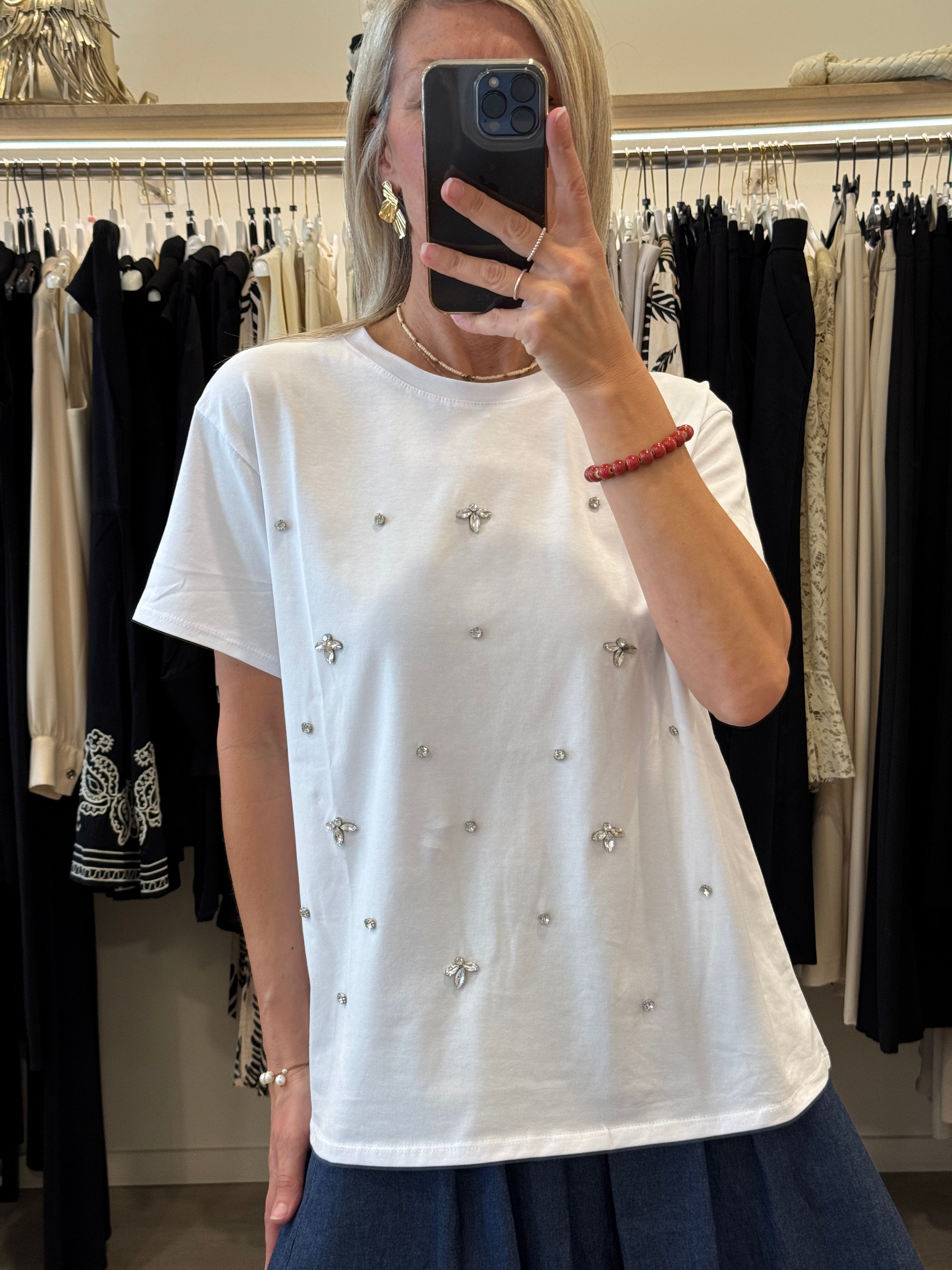 Tshirt Fiore Gioiello