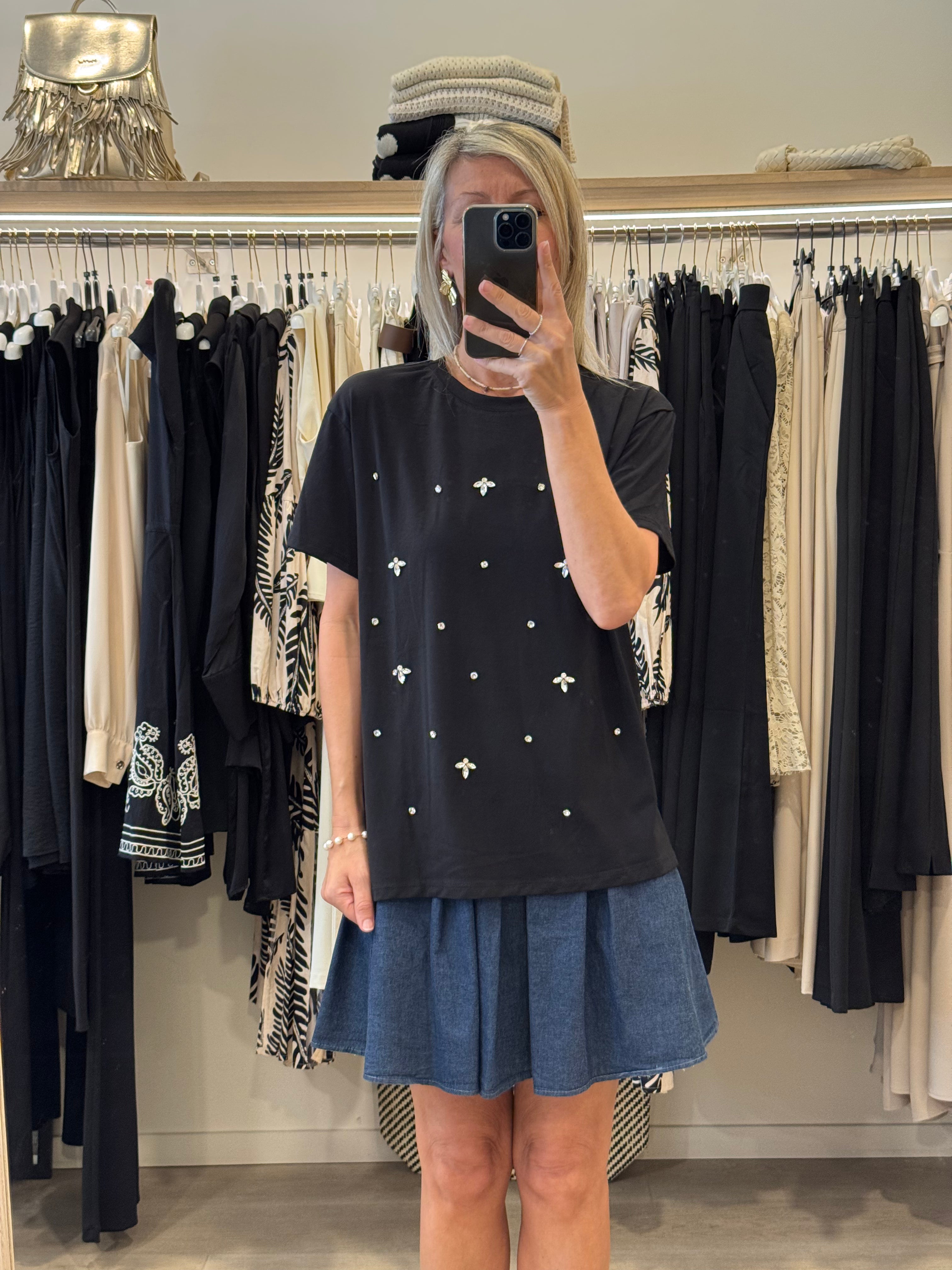 Tshirt Fiore Gioiello