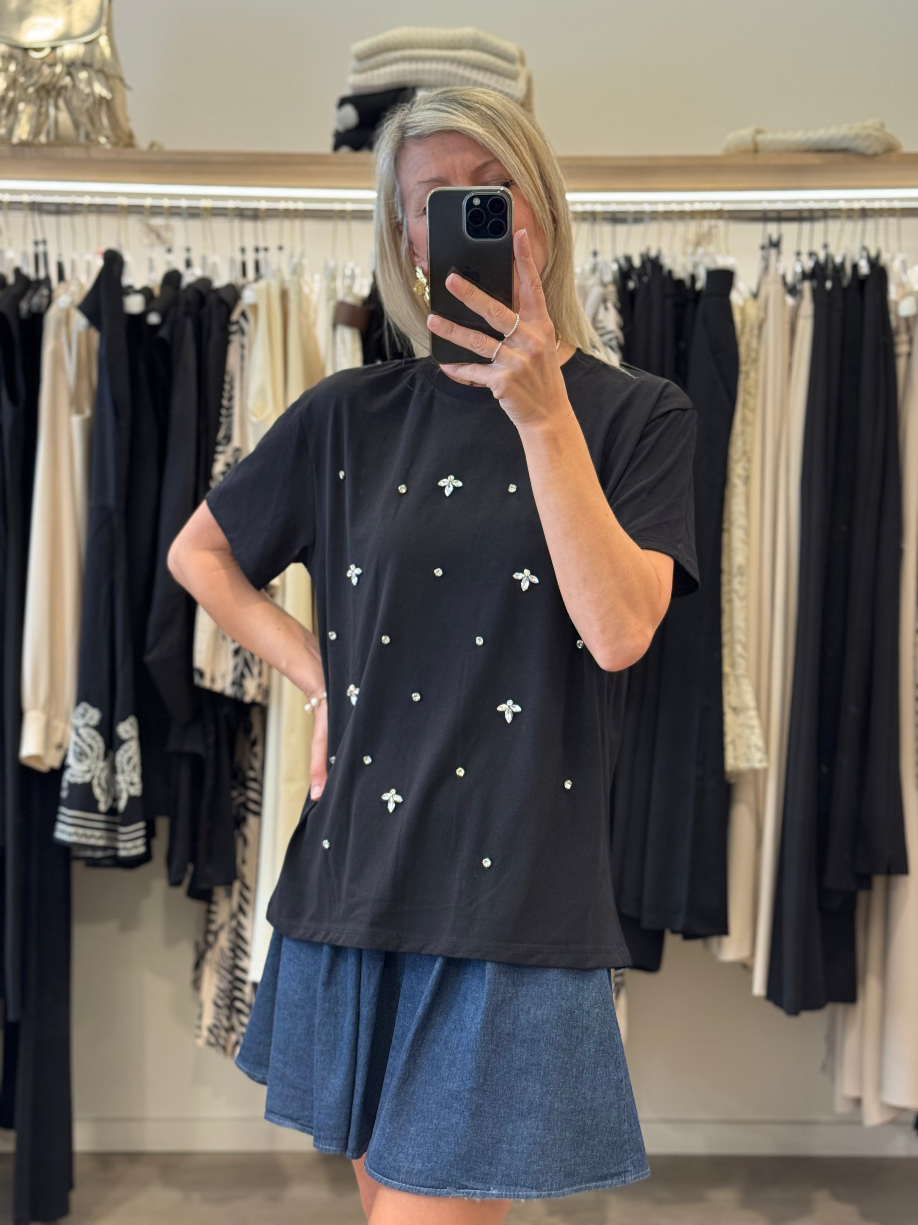 Tshirt Fiore Gioiello