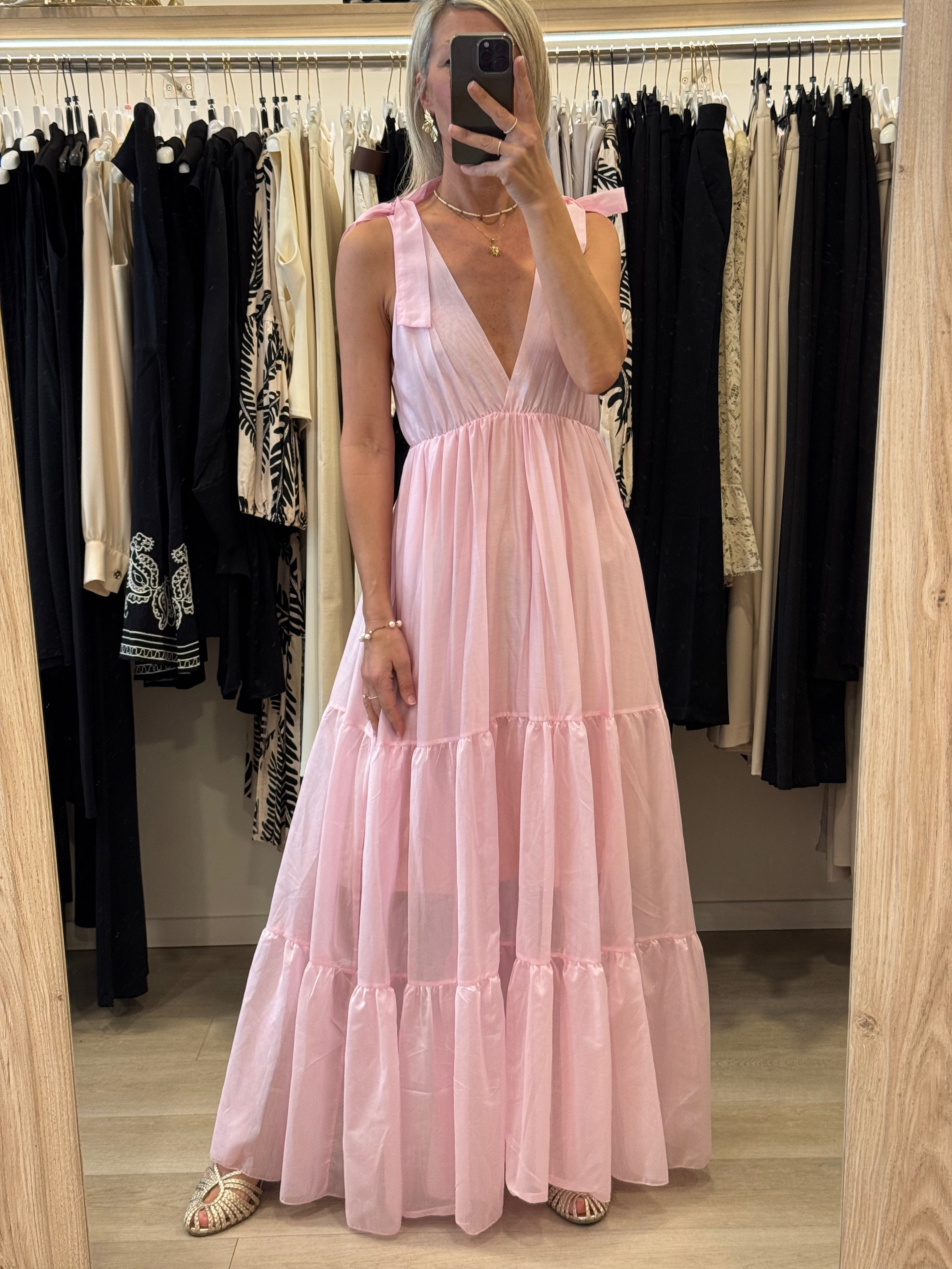 Abito Fiocco Tencel