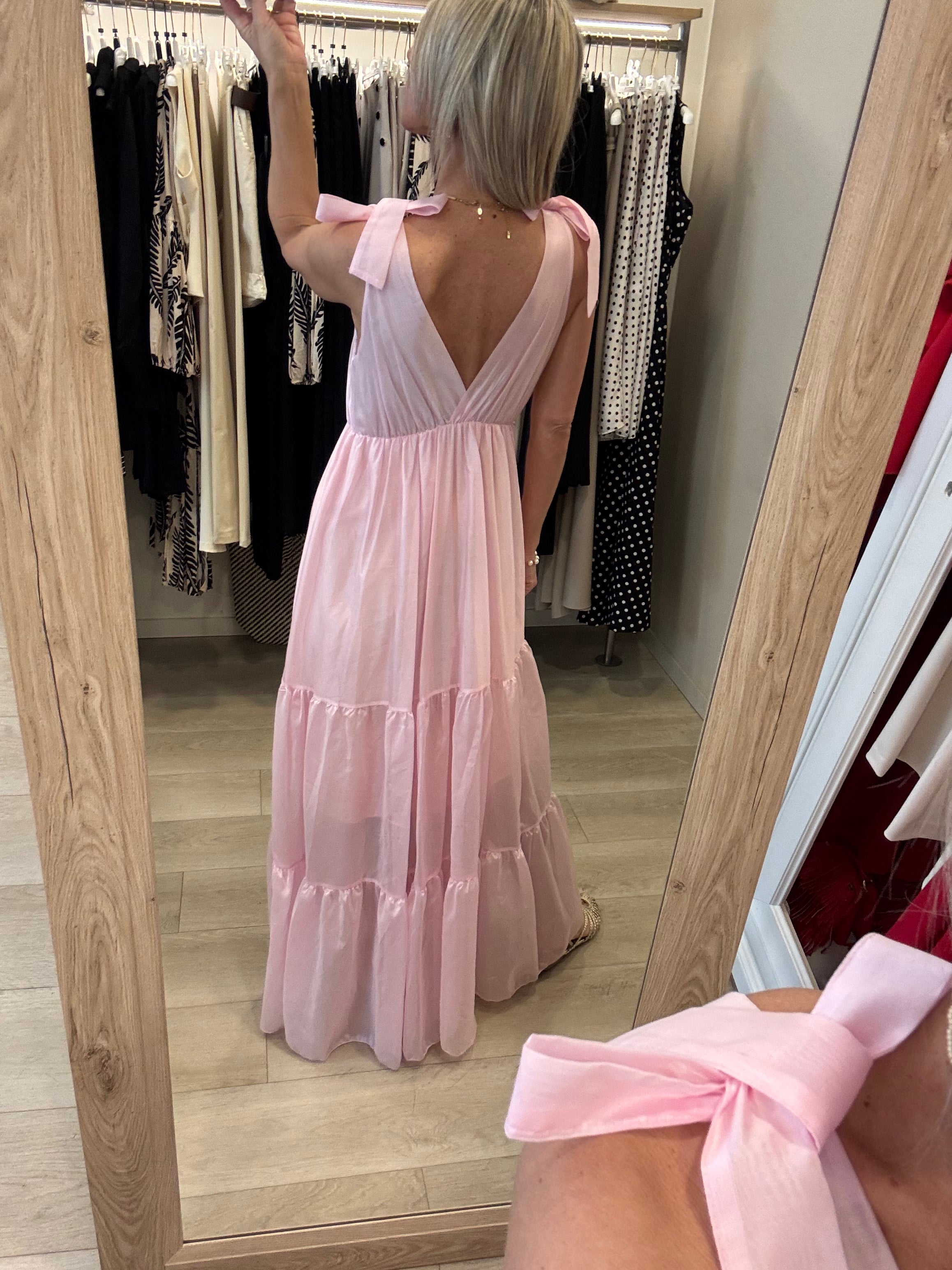 Abito Fiocco Tencel