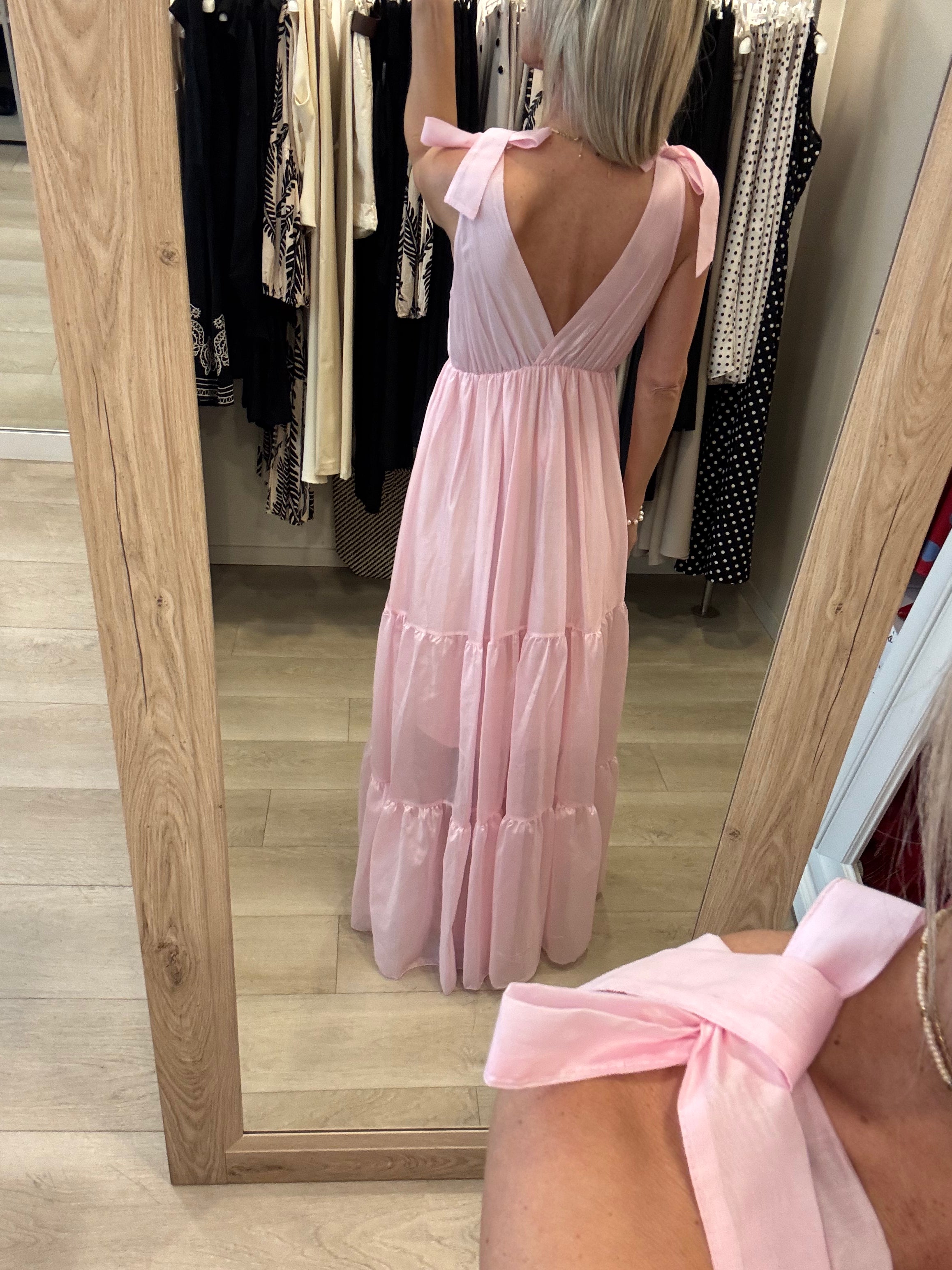 Abito Fiocco Tencel