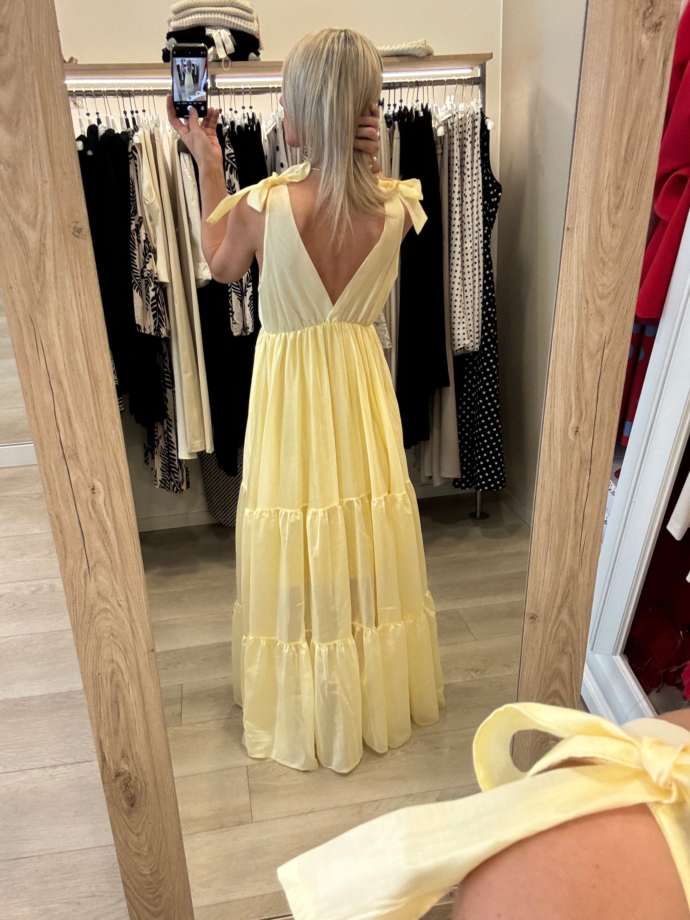 Abito Fiocco Tencel
