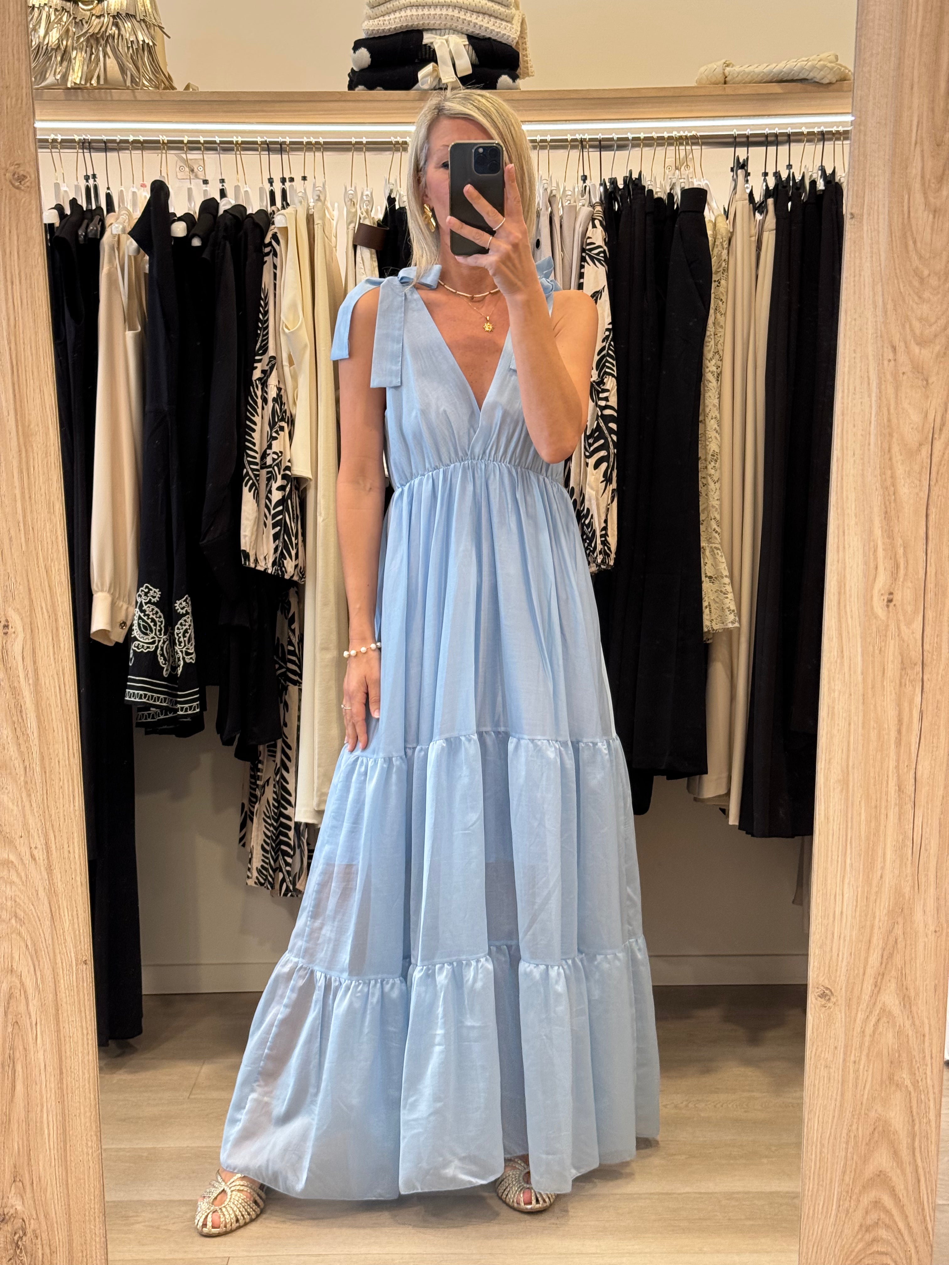 Abito Fiocco Tencel