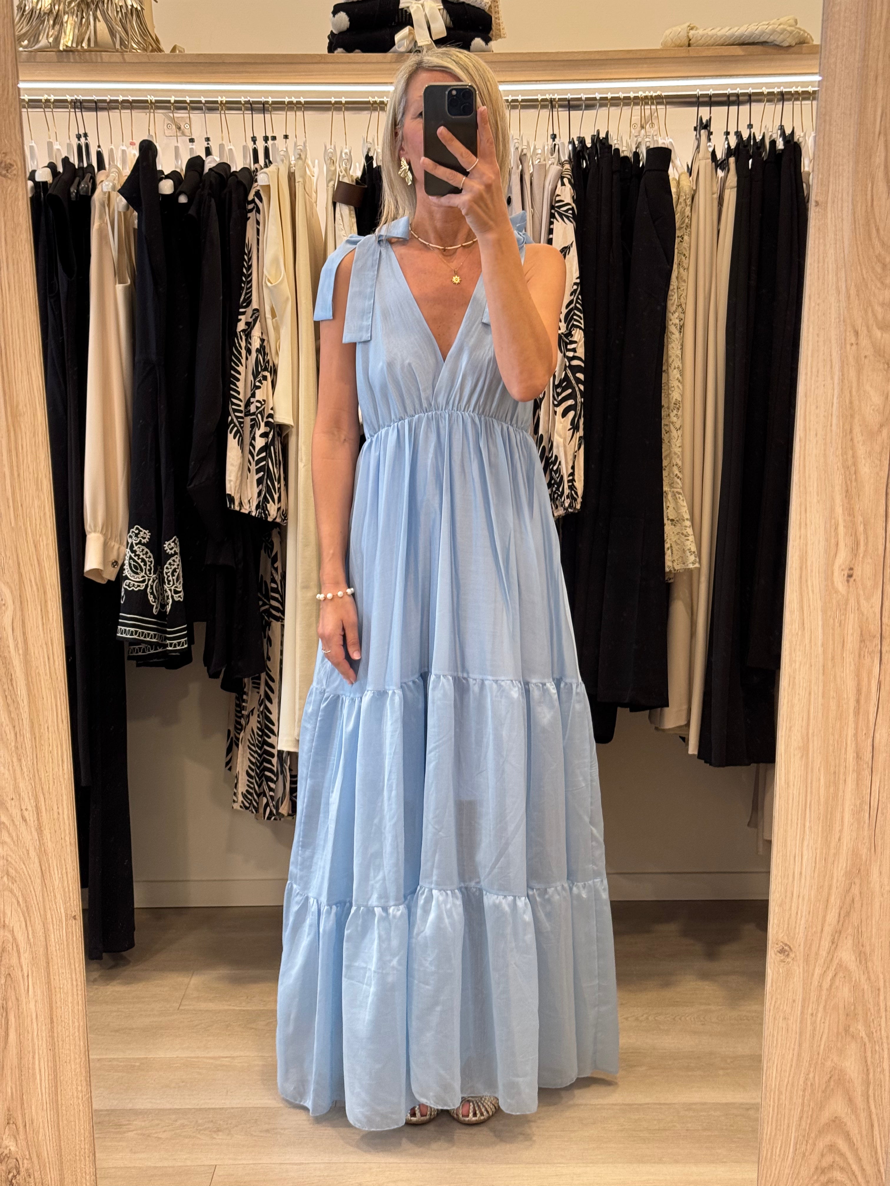 Abito Fiocco Tencel