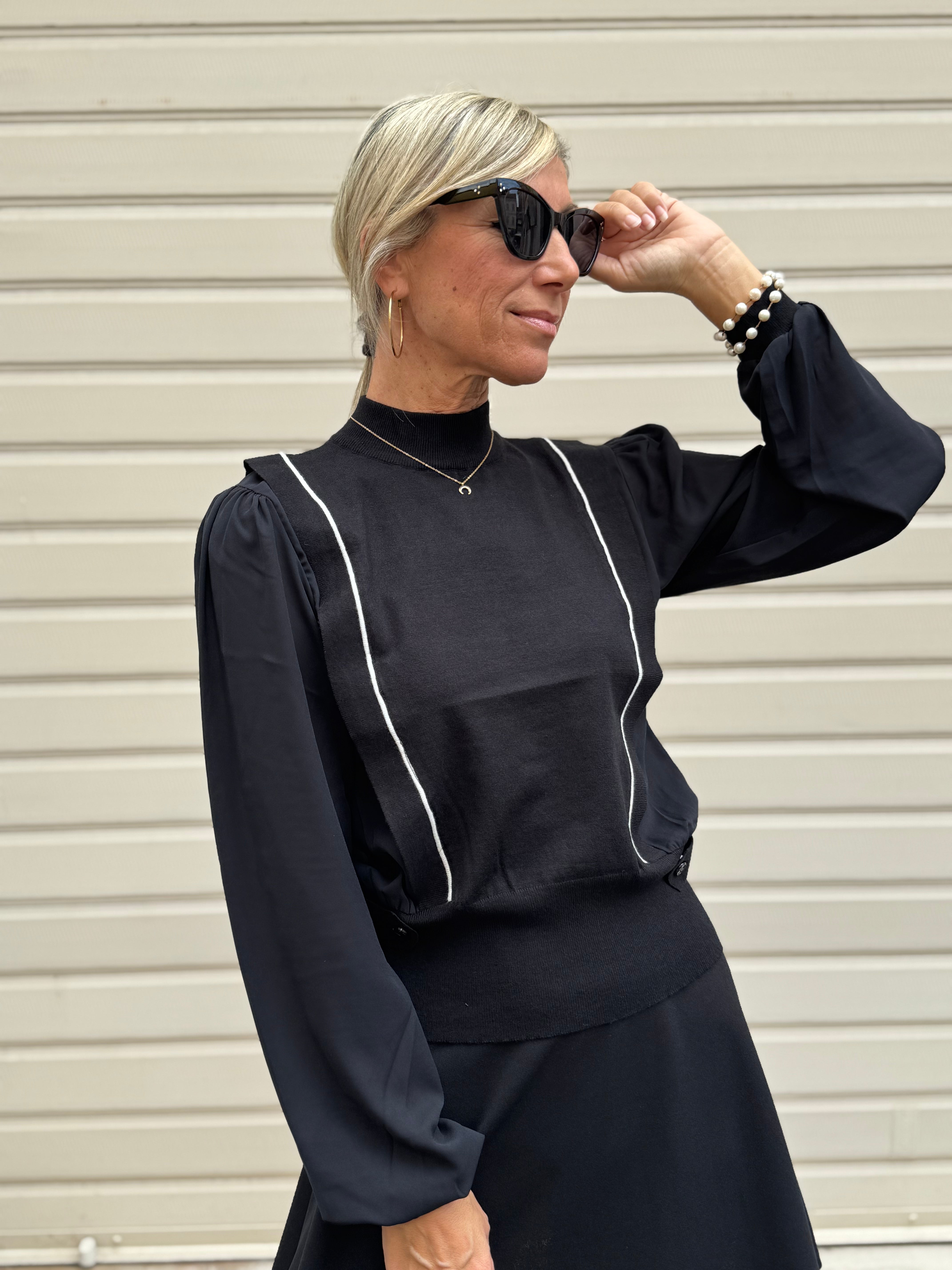 Lupetto maniche camicia Artigli