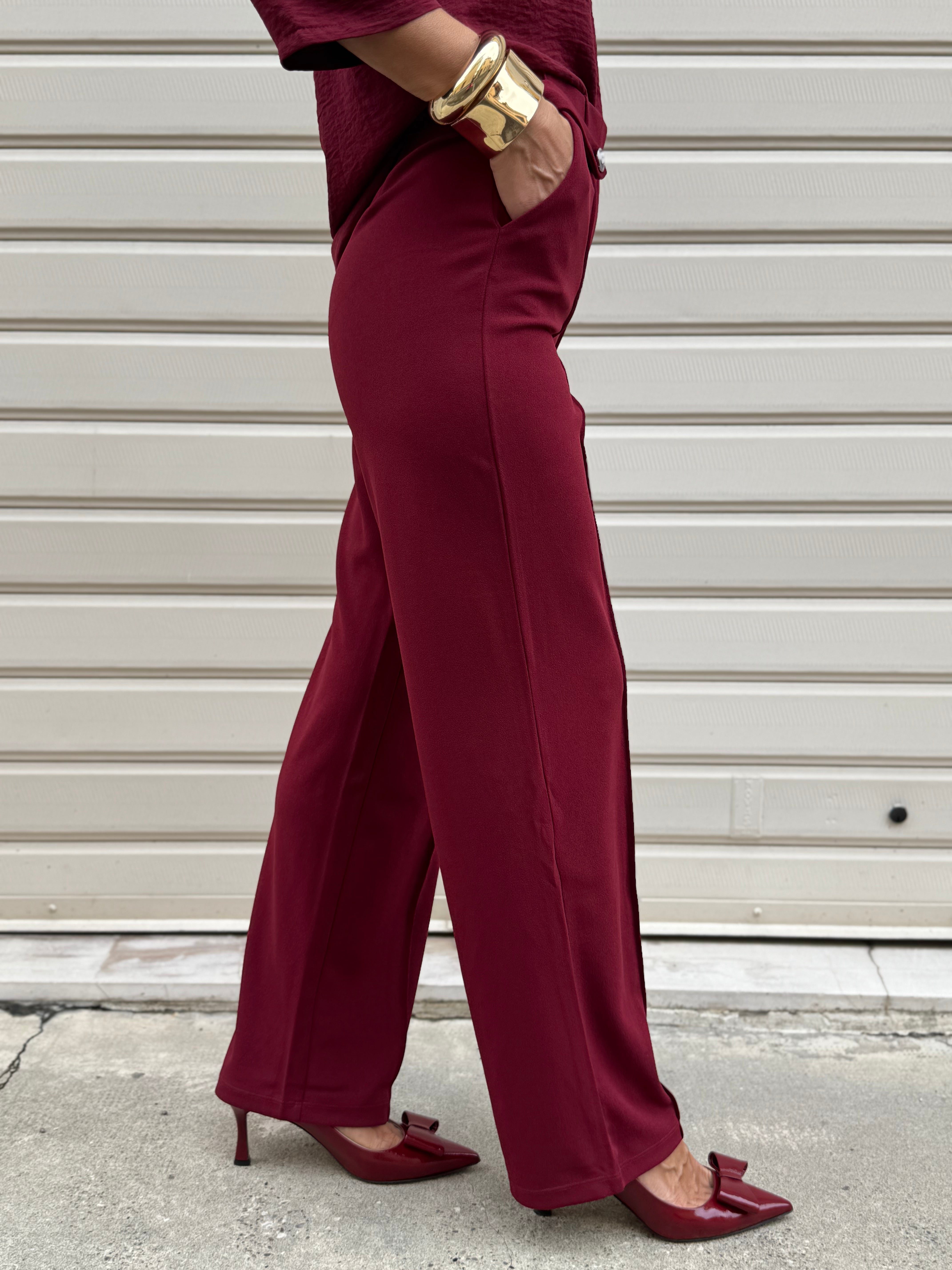 Pantalone nervature new botton