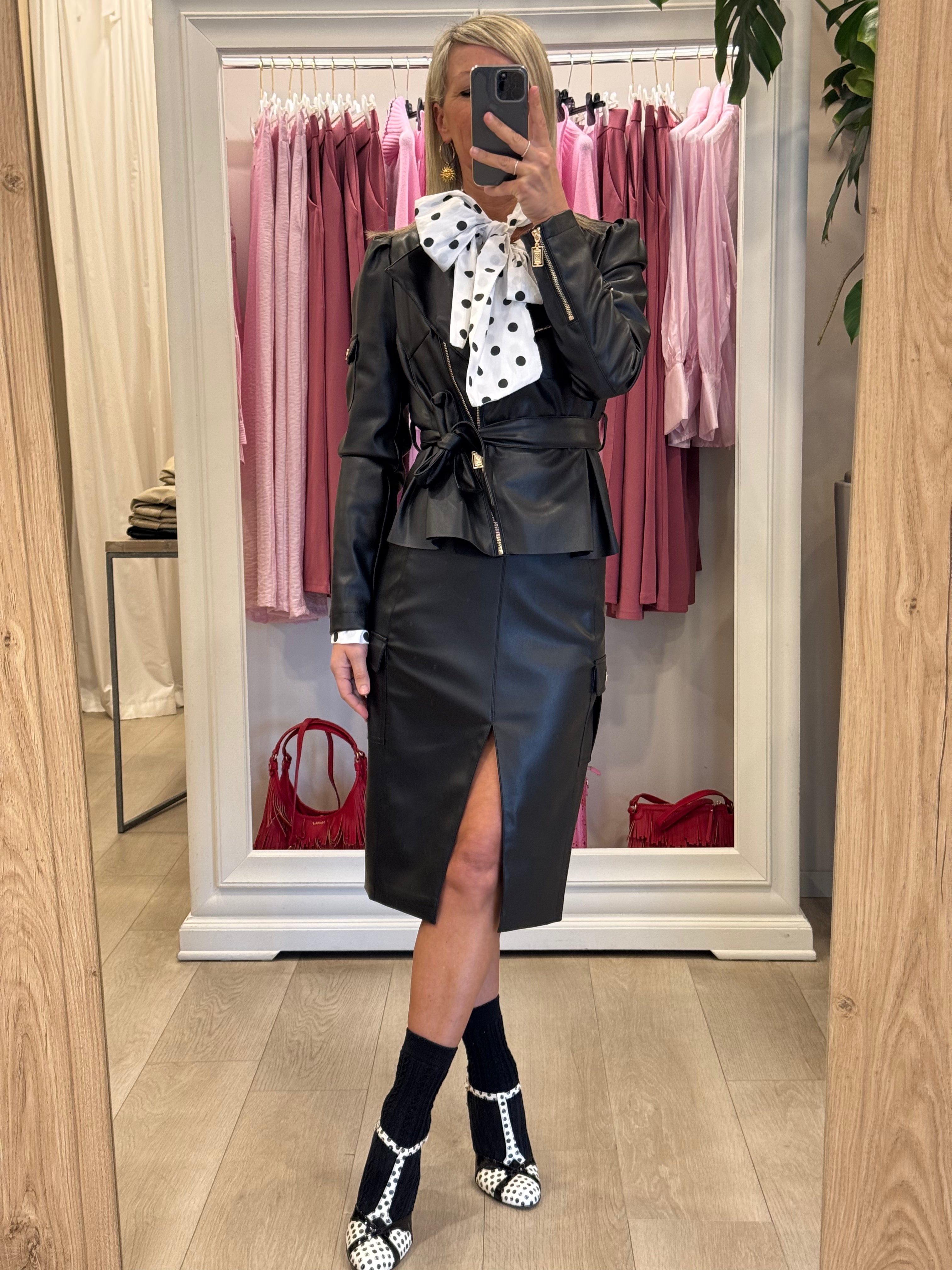 Longuette Ecopelle Relish