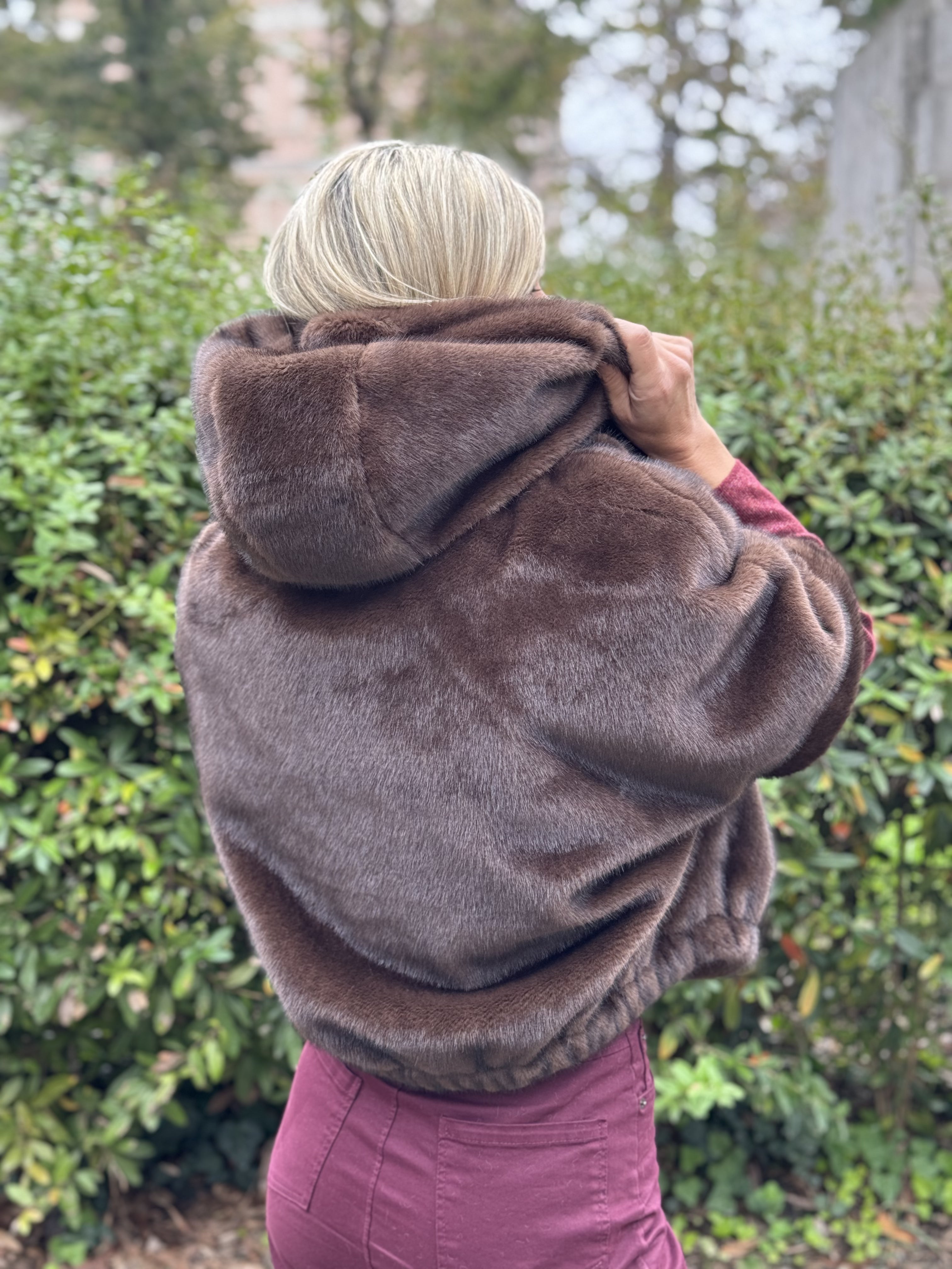 Ecopelliccia Kimono