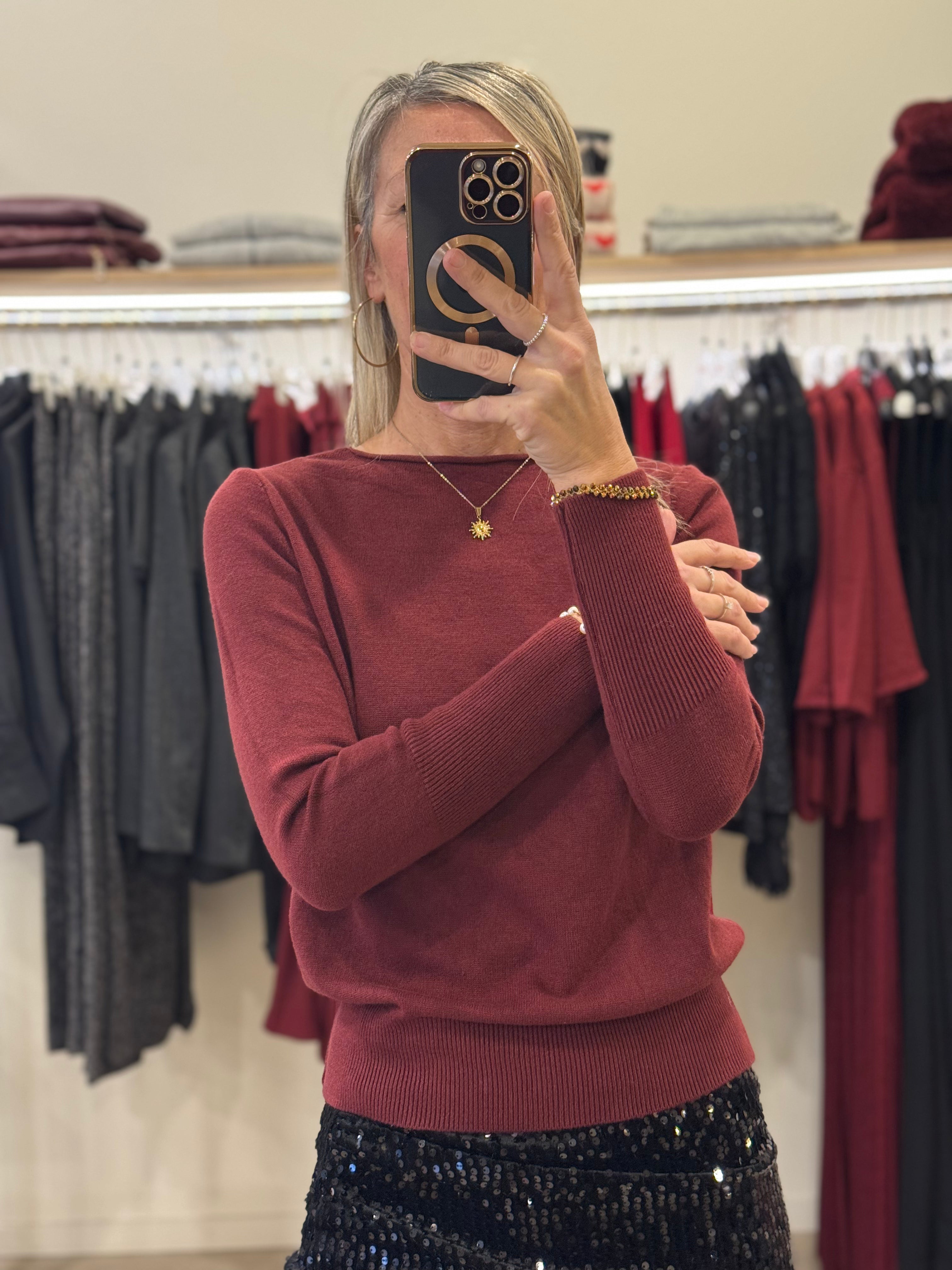 Maglia paricollo adora