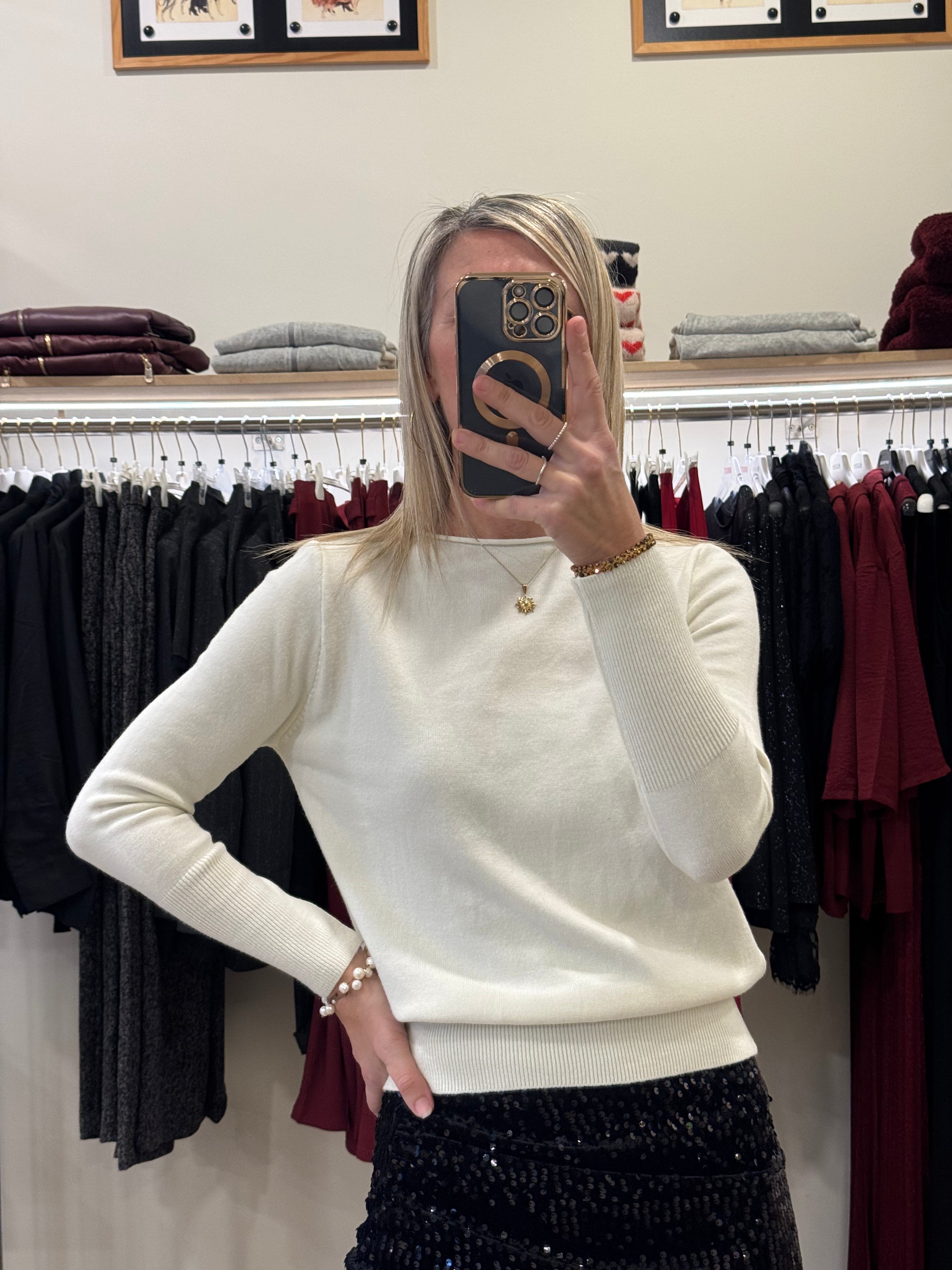 Maglia paricollo adora