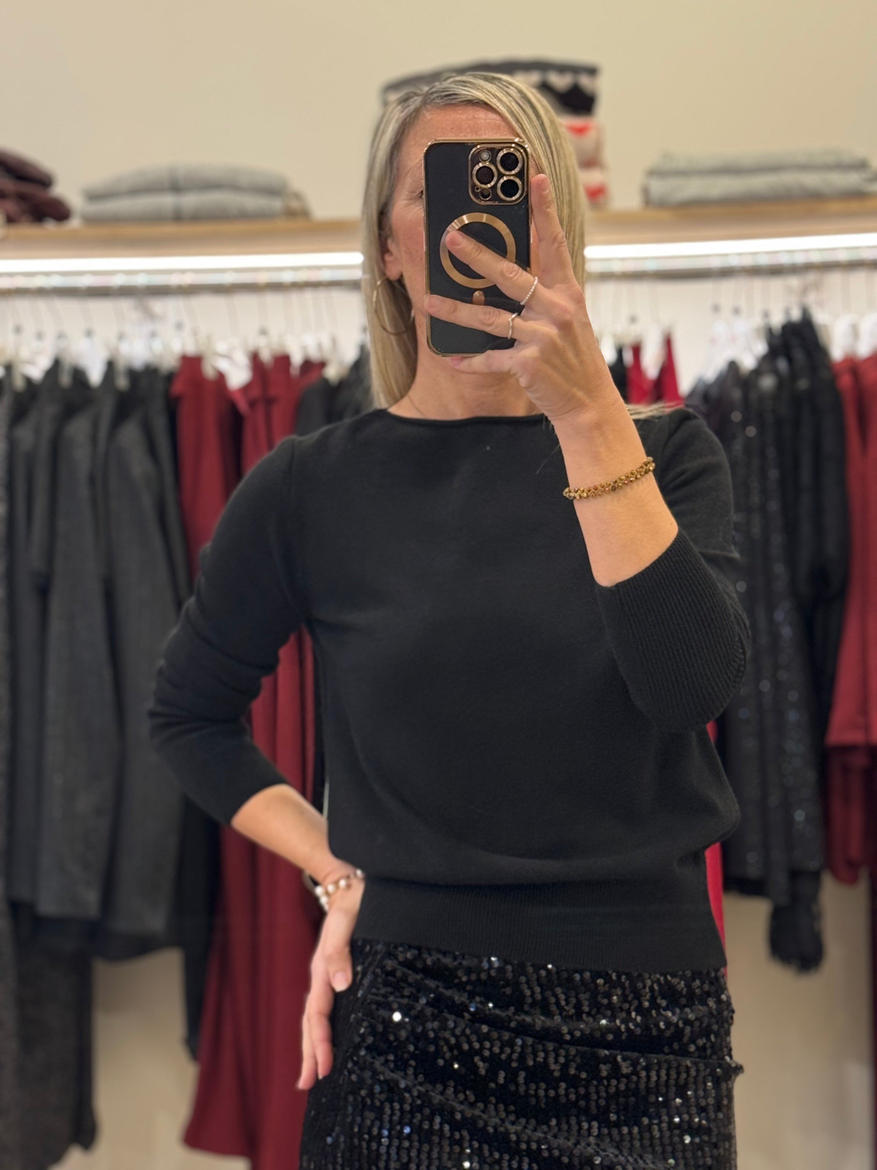 Maglia paricollo adora