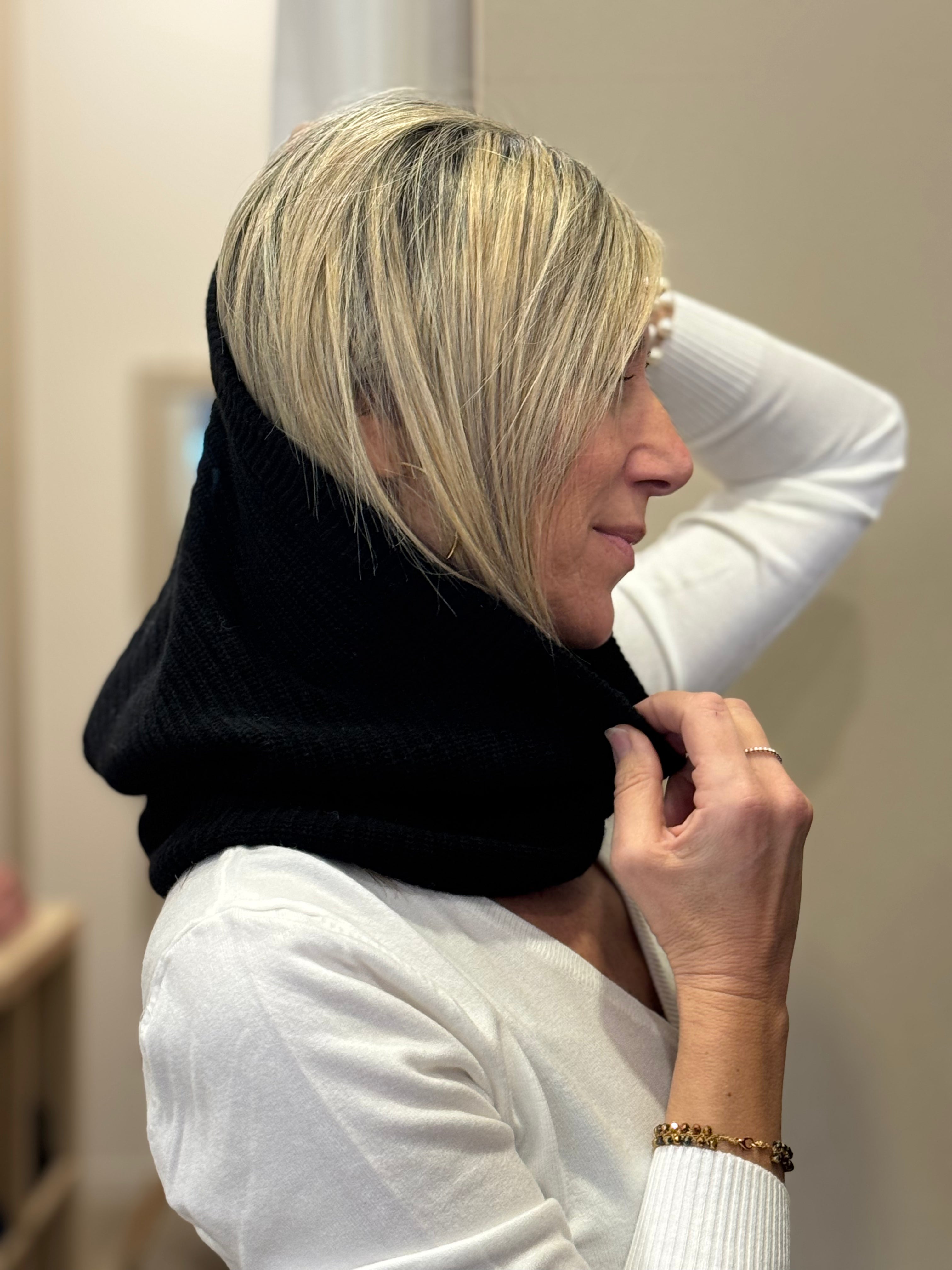 Balaclava misto cashmere